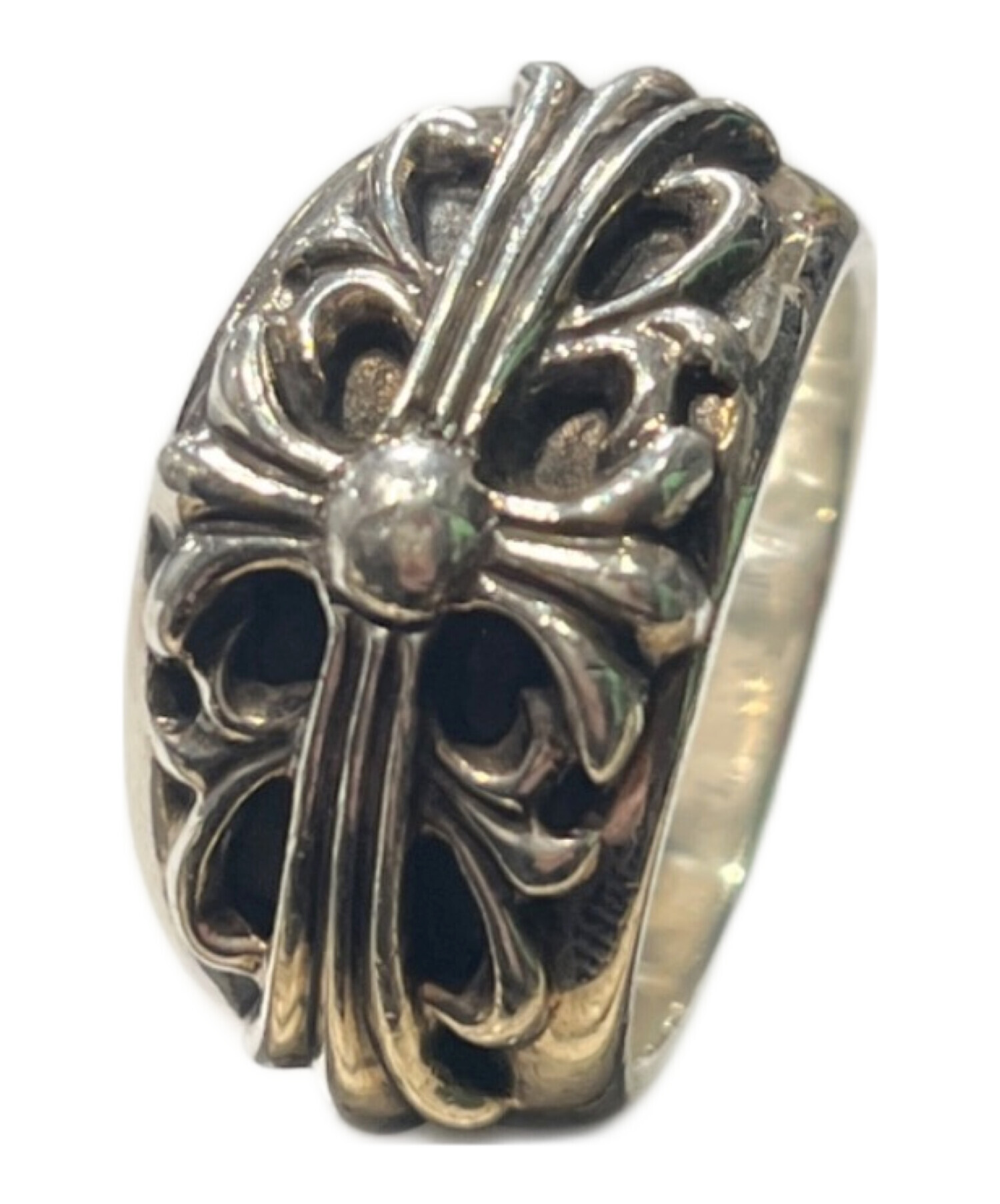 中古・古着通販】CHROME HEARTS (クロムハーツ) FLRL CRS RING 