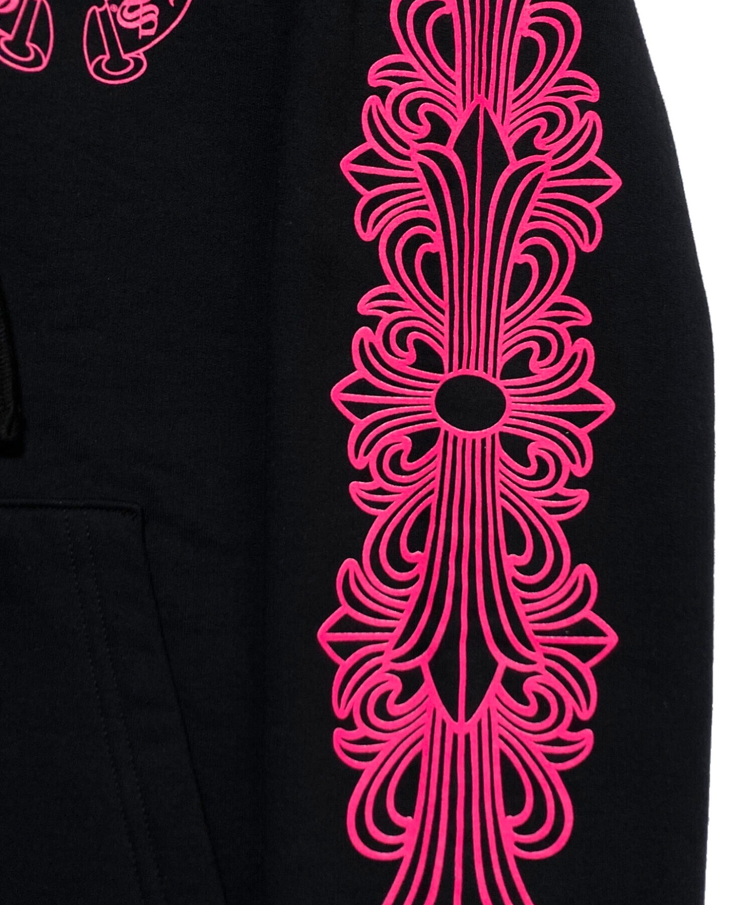 中古・古着通販】CHROME HEARTS (クロムハーツ) SWTSHRT HD ZIP 袖