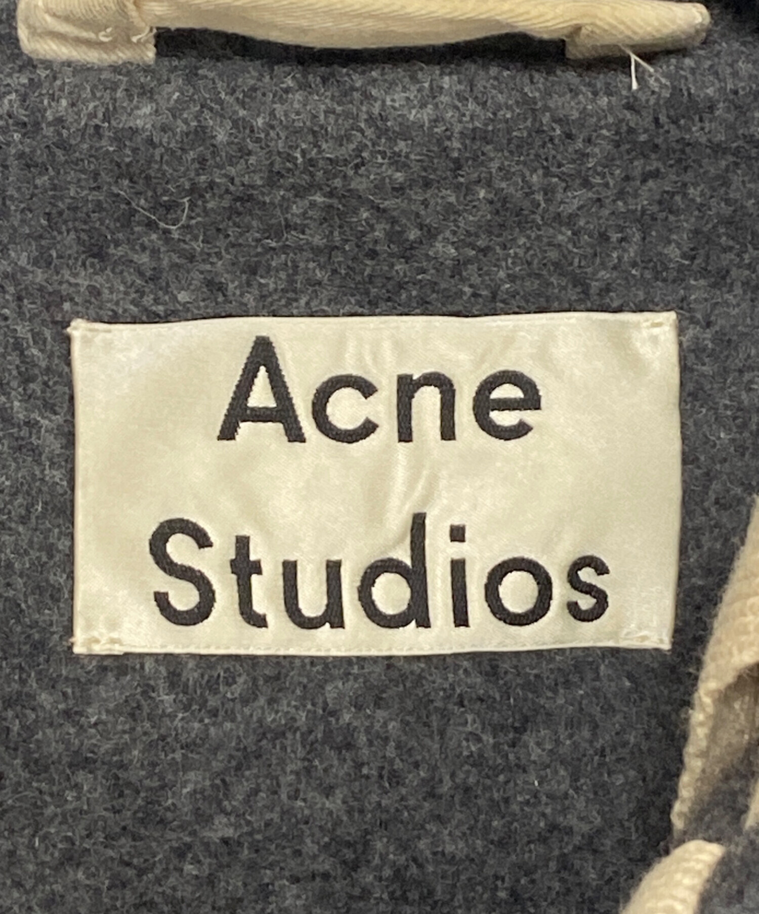 中古・古着通販】Acne studios (アクネ ストゥディオス) ウールコート