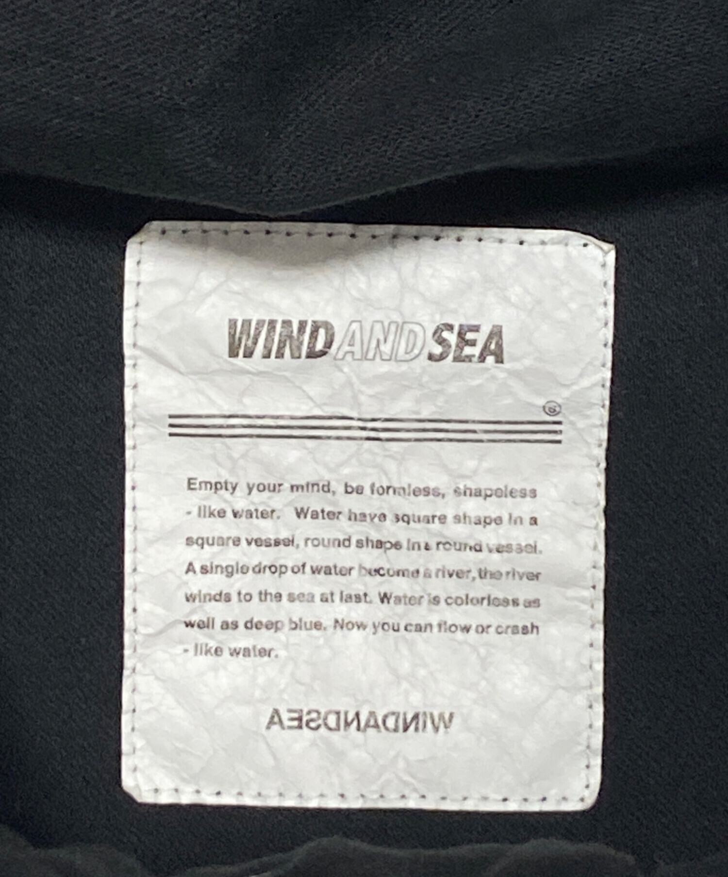 中古・古着通販】WIND AND SEA (ウィンダンシー) Band Field Parka