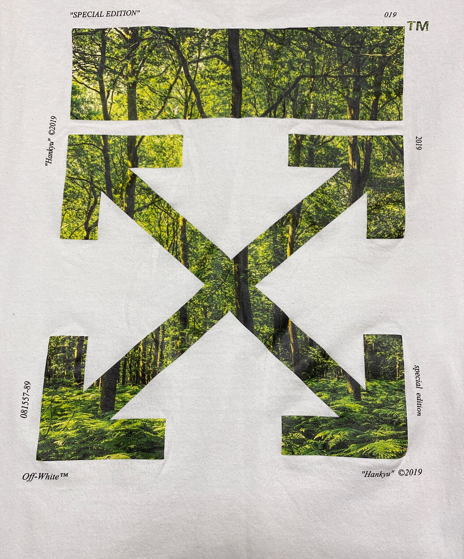 中古・古着通販】OFFWHITE (オフホワイト) バックアローカットソー 