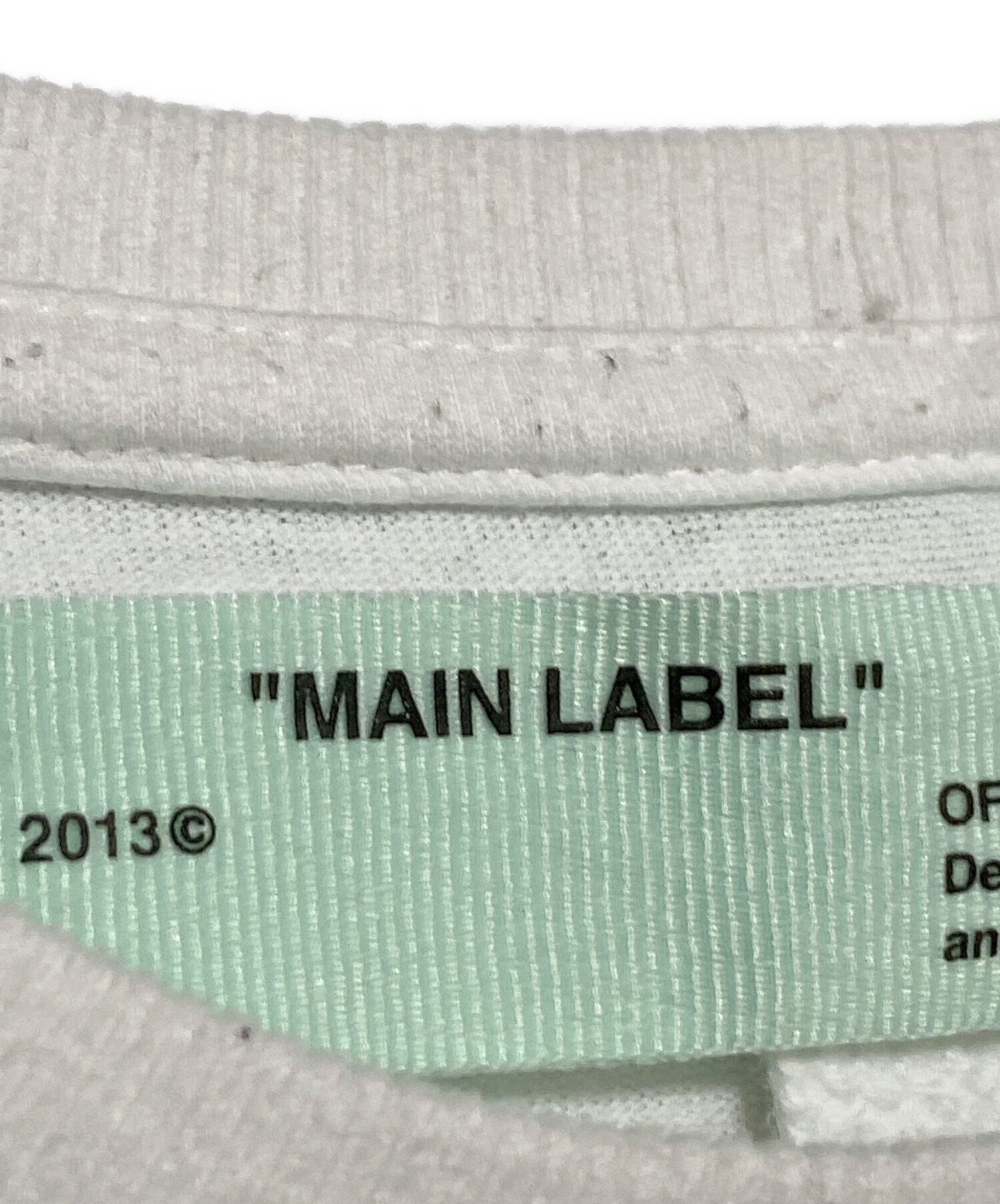 中古・古着通販】OFFWHITE (オフホワイト) バックアローカットソー 