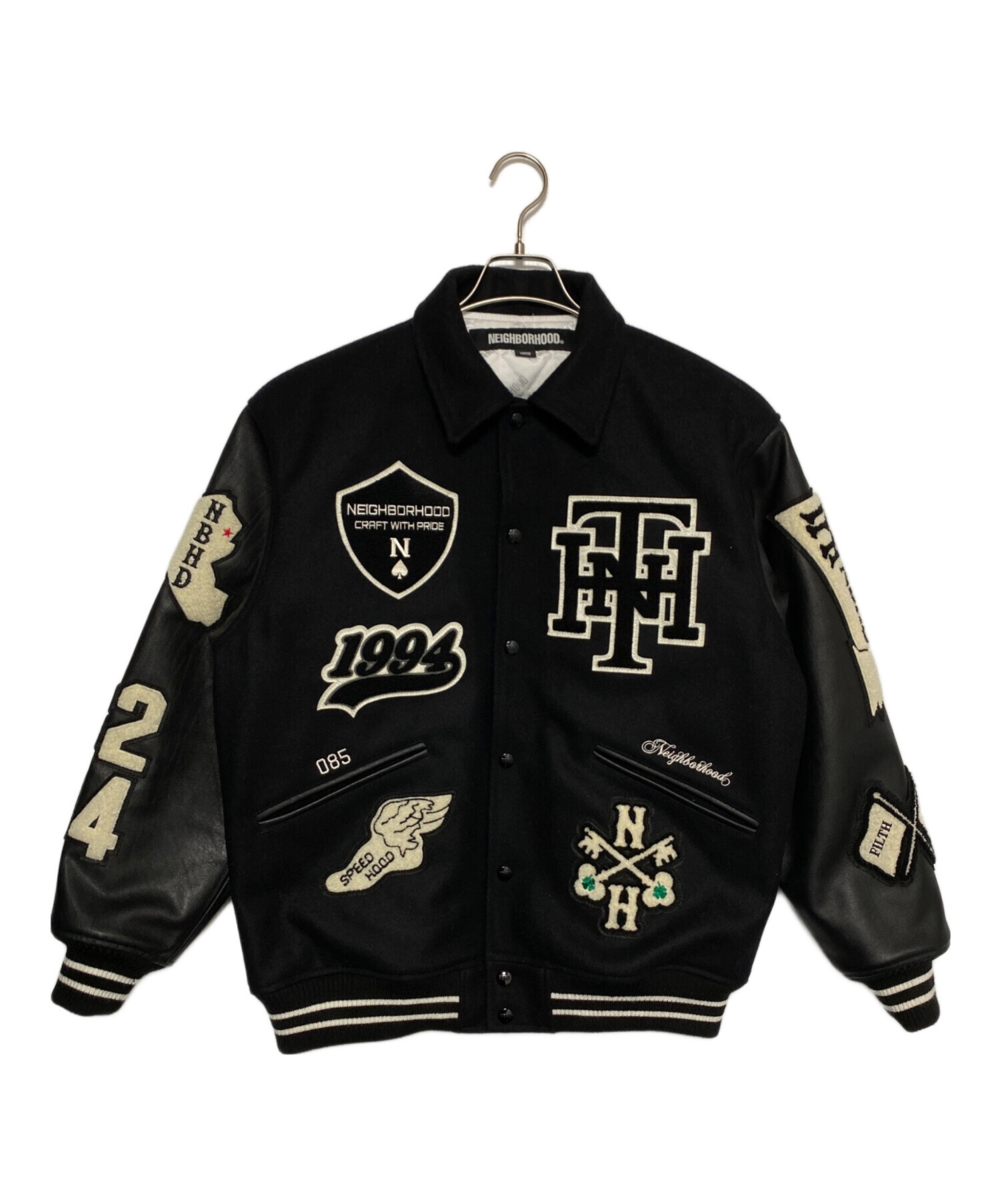 中古・古着通販】NEIGHBORHOOD (ネイバーフッド) Stadium Jacket