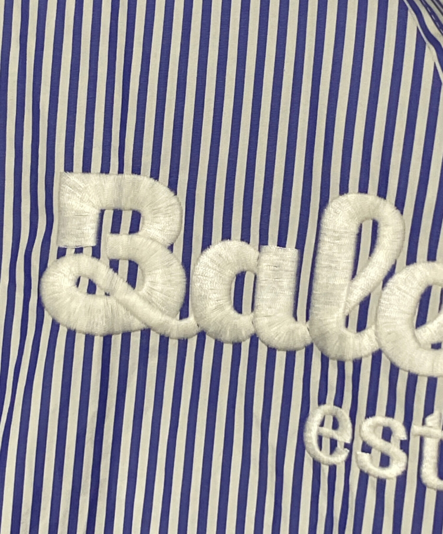 中古・古着通販】BALENCIAGA (バレンシアガ) フロントロゴ ストライプ