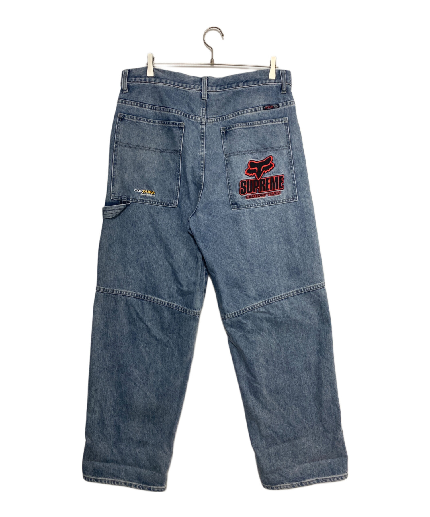K*u様 Supreme シュプリームクラッシュリペア加工 ジーンズ（30インチ 中古・古着通販】SUPREME (シュプリーム) FOX RACING (フォックス