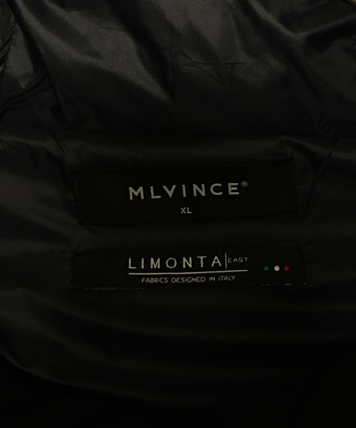 中古・古着通販】MLVINCE (メルヴィンス) ダウンジャケット ブラック 