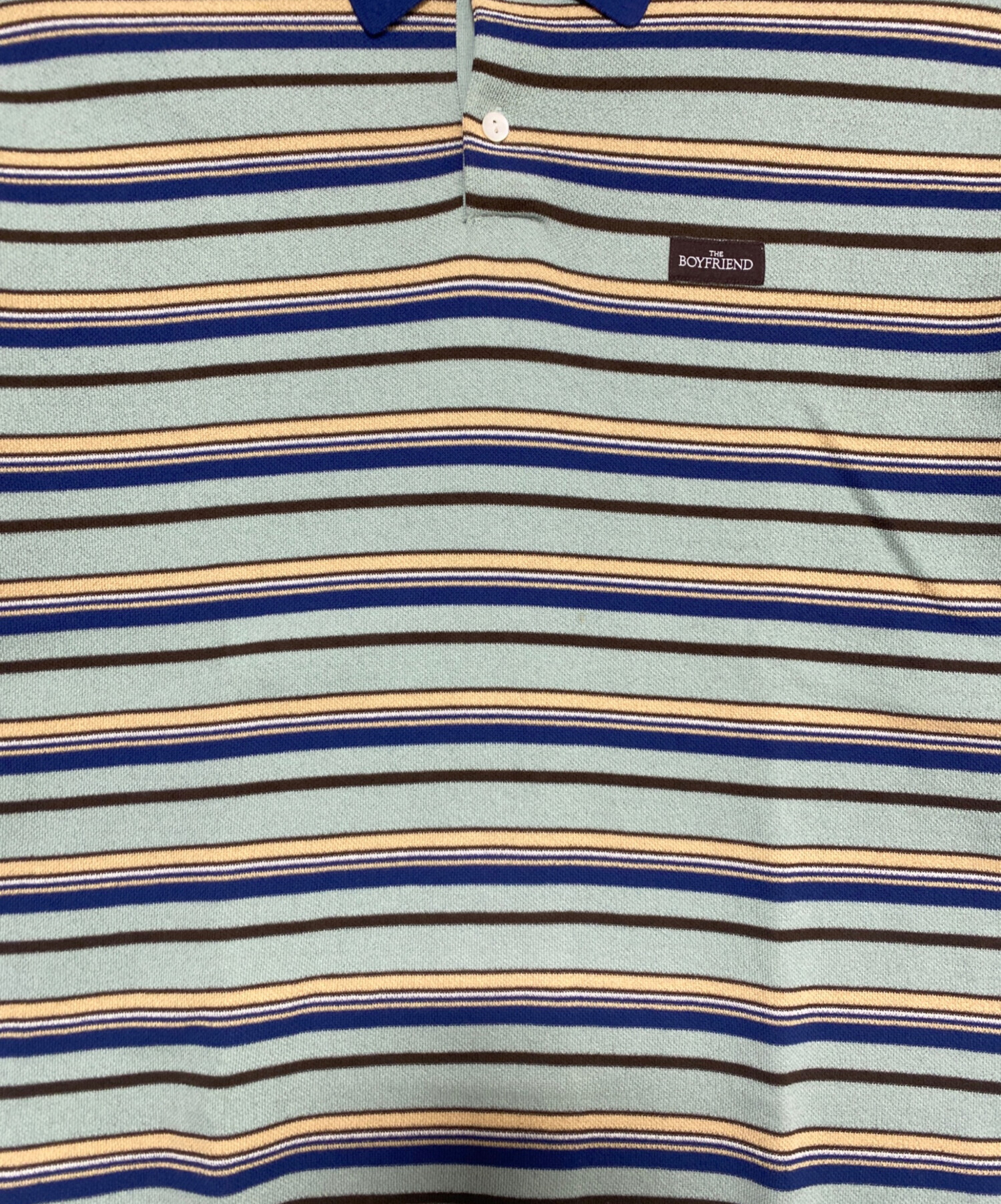 中古・古着通販】NKNIT (ンニット) THE BOYFRIEND ニットポロシャツ