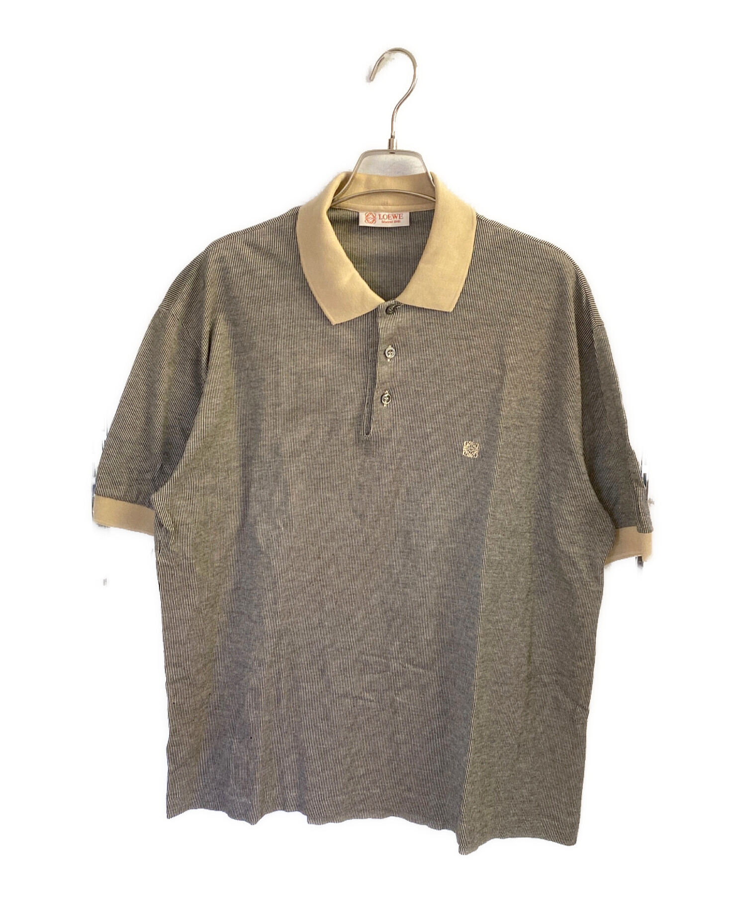 LOEWE ポロシャツ 中古・古着通販】LOEWE (ロエベ) ポロシャツ グレー サイズ:M