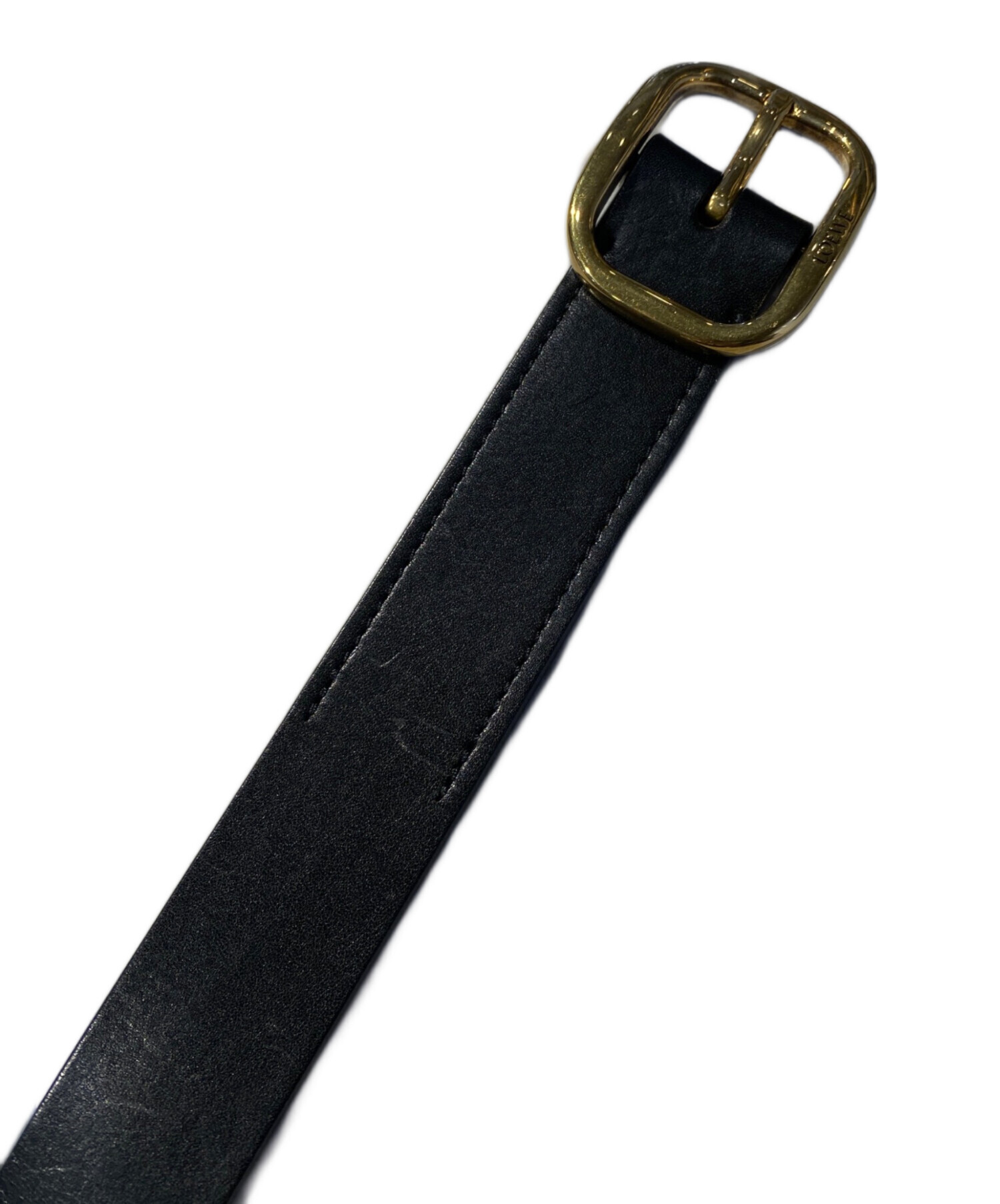 中古・古着通販】LOEWE (ロエベ) ラウンドソフト ベルト サイズ:90/36