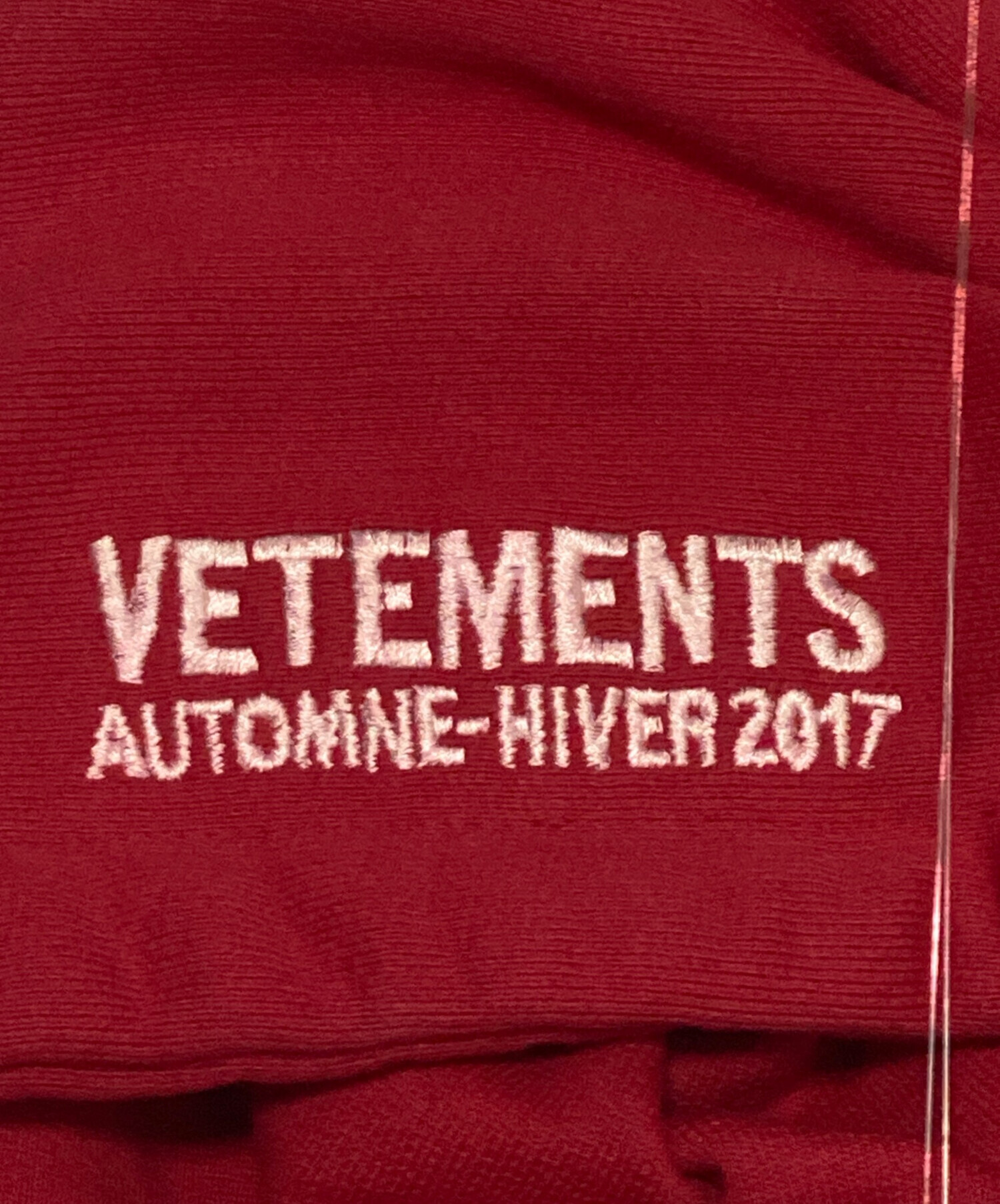 中古・古着通販】VETEMENTS (ヴェトモン) 16AW Metal Logo Hoodie