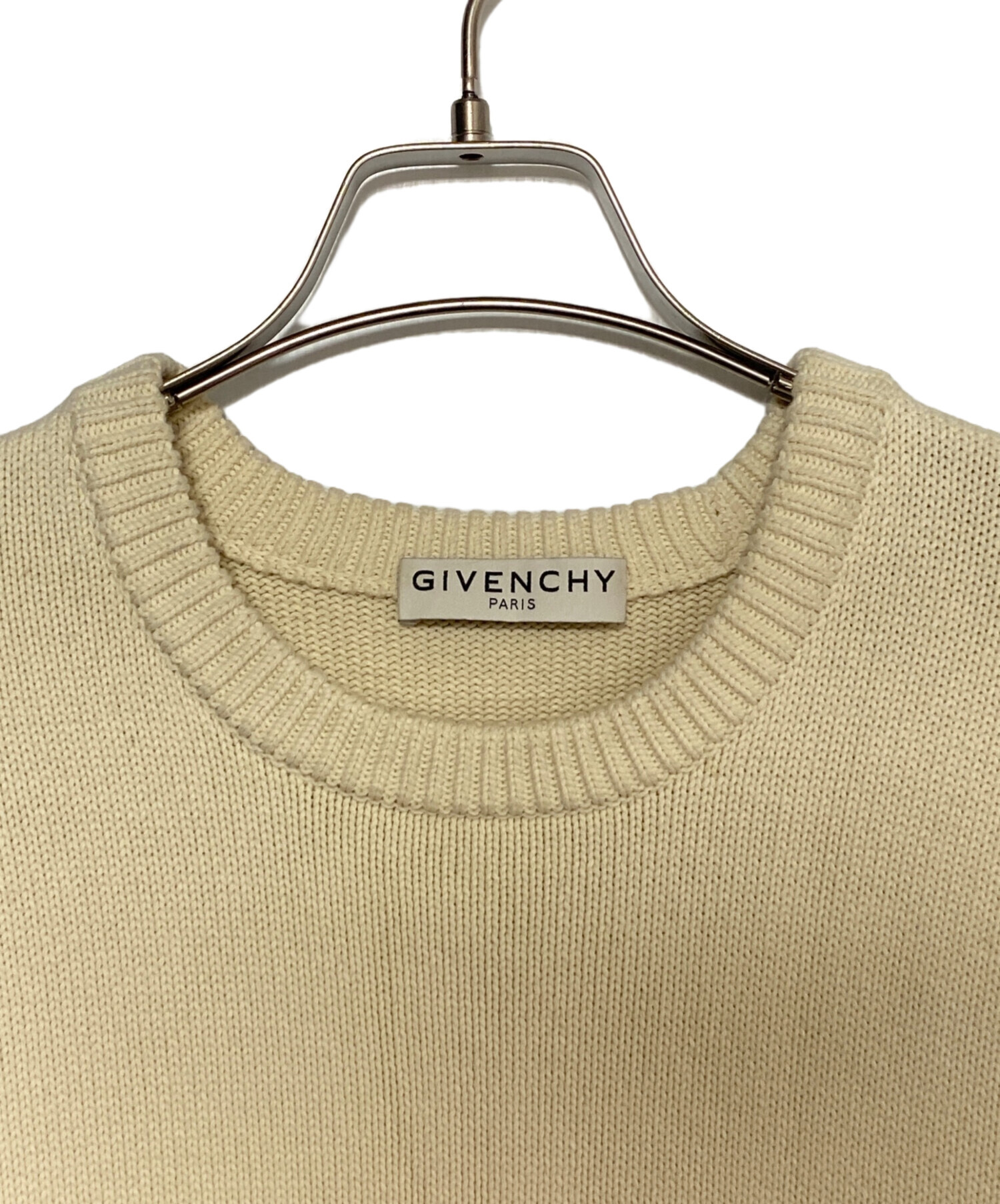 GIVENCHY ジバンシー ニット・セーター S カーキ 【古着】【中古】 GIVENCHY（ジバンシィ） | ニットの古着・中古通販 | 【公式】RAGTAG