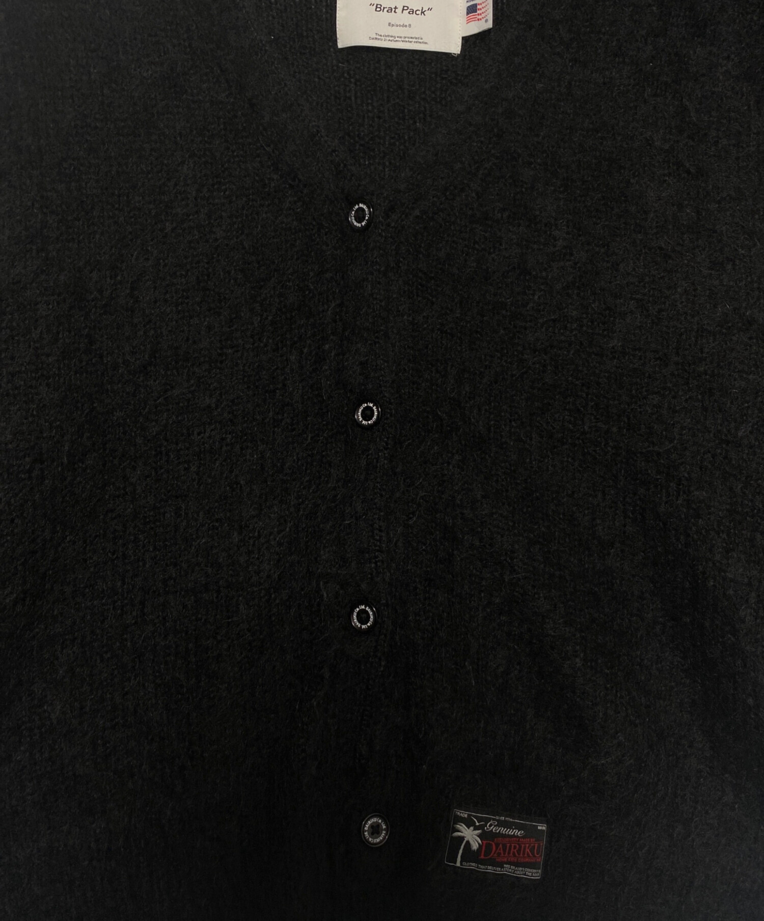 中古・古着通販】DAIRIKU (ダイリク) Molly Mohair Knit Cardigan 