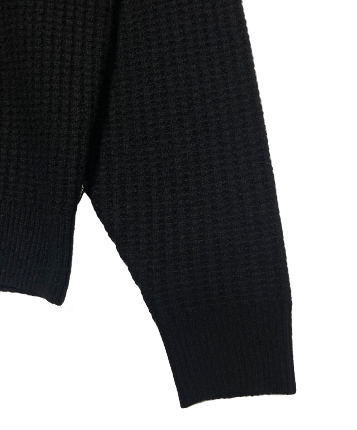 中古・古着通販】stussy (ステューシー) WAFFLE KNIT CASHMERE CREW 