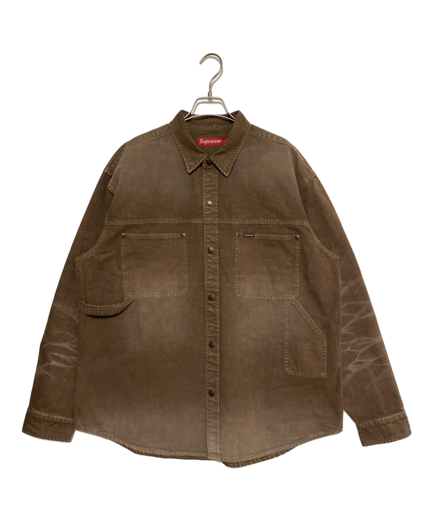 中古・古着通販】Supreme (シュプリーム) Worn Snap Painter Shirt