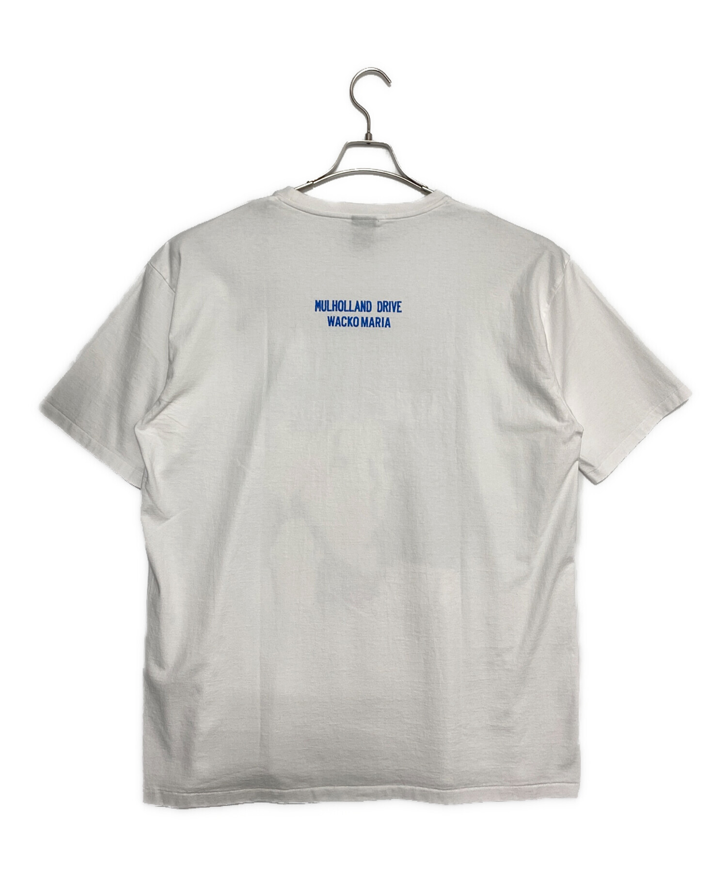 WACKO MARIA ワコマリア Tシャツ XXLサイズ 古着 ホワイト 中古・古着通販】WACKO MARIA (ワコマリア) WASHED HEAVY WEIGHT CREW