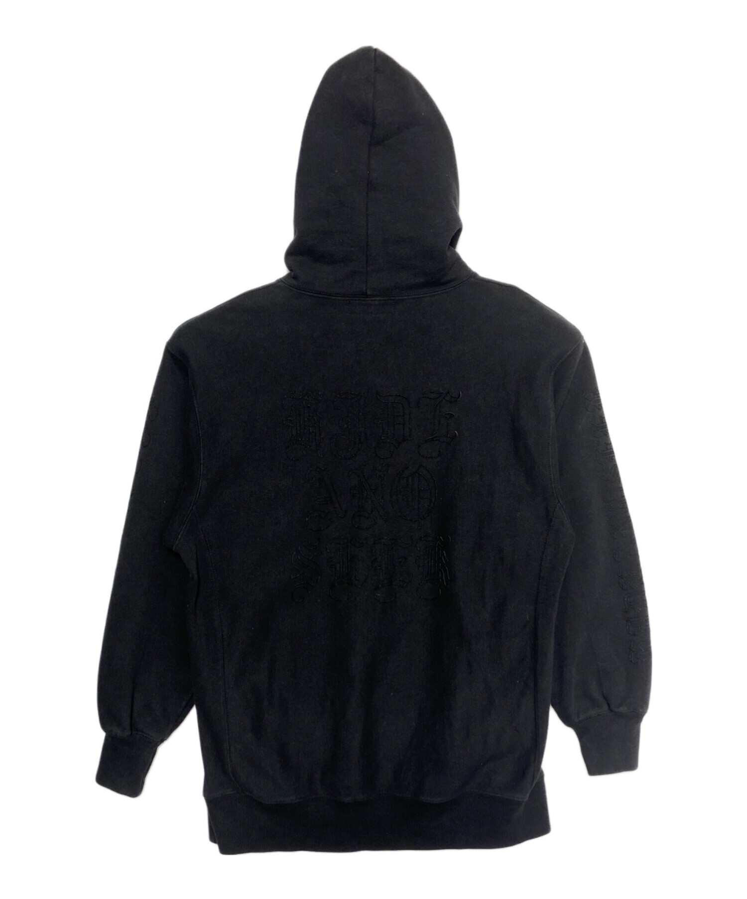 HideandSeek ブラックパーカー 限定アイテム 中古・古着通販】HIDE AND SEEK (ハイドアンドシーク) パーカー