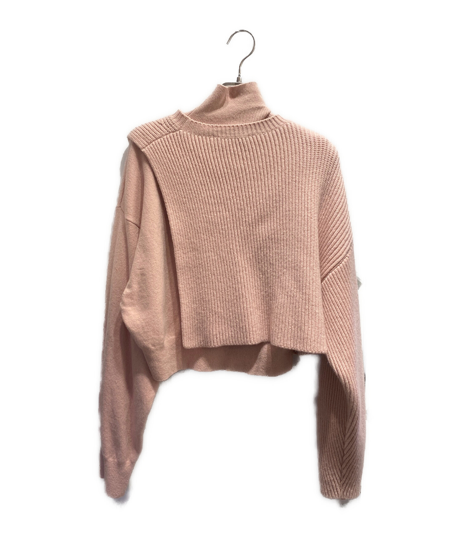中古・古着通販】FENDI (フェンディ) レイヤードニット ピンク サイズ
