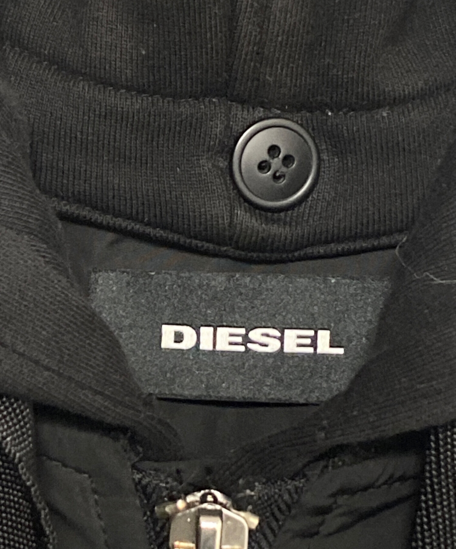 中古・古着通販】DIESEL (ディーゼル) 背面刺繍 MA-1 ブラック サイズ