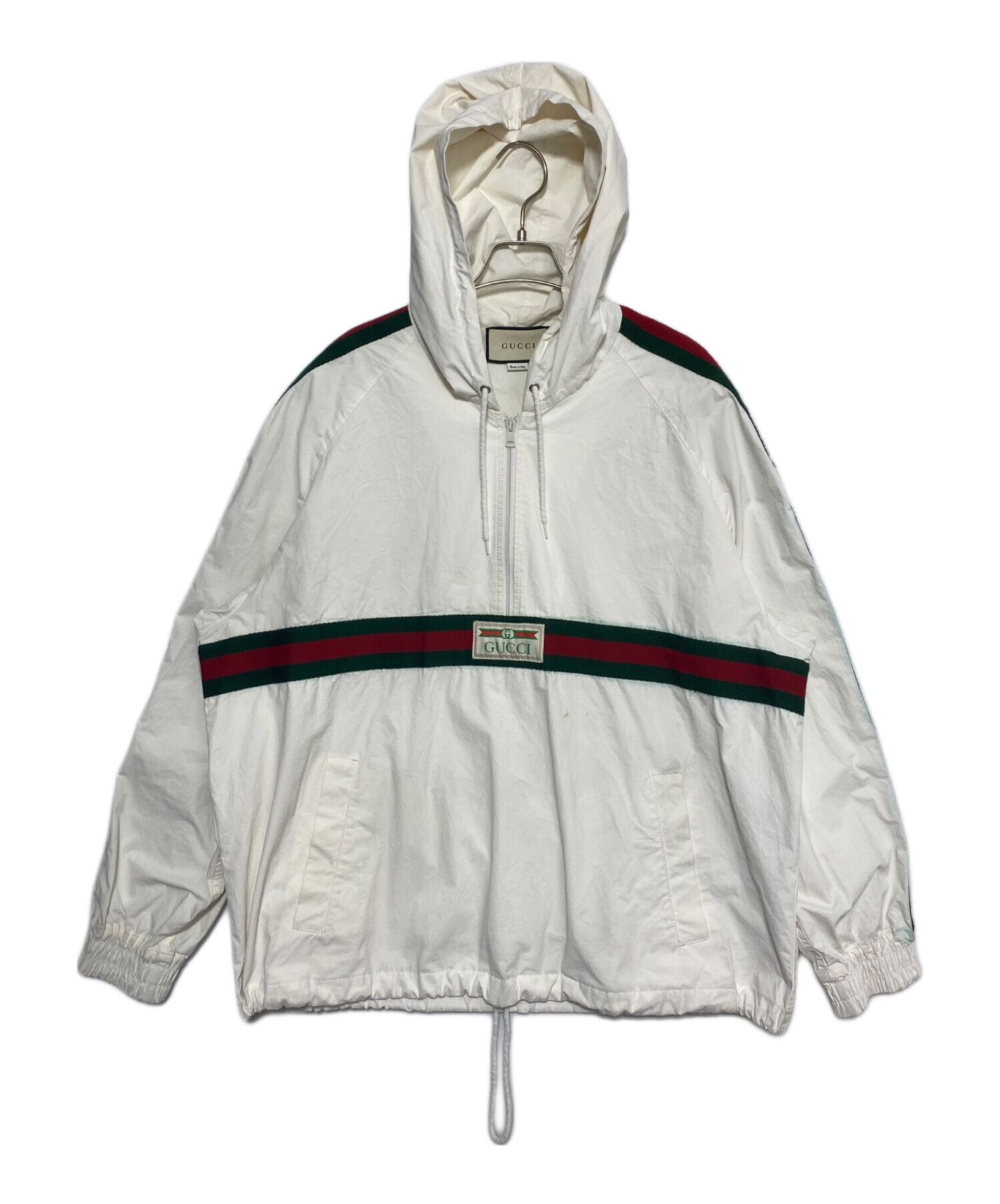 中古・古着通販】GUCCI (グッチ) ハーフジップアノラックジャケット