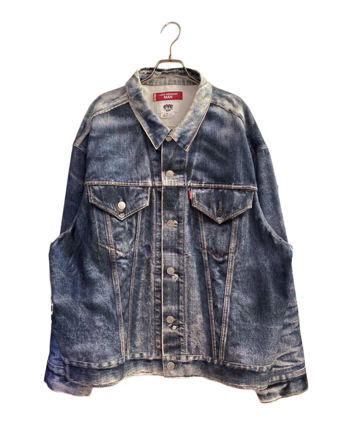 美品 JUNYA WATANABE MAN リーバイス 3rd型ジャケット M 中古・古着通販】JUNYA WATANABE MAN (ジュンヤワタナベマン) LEVI'S