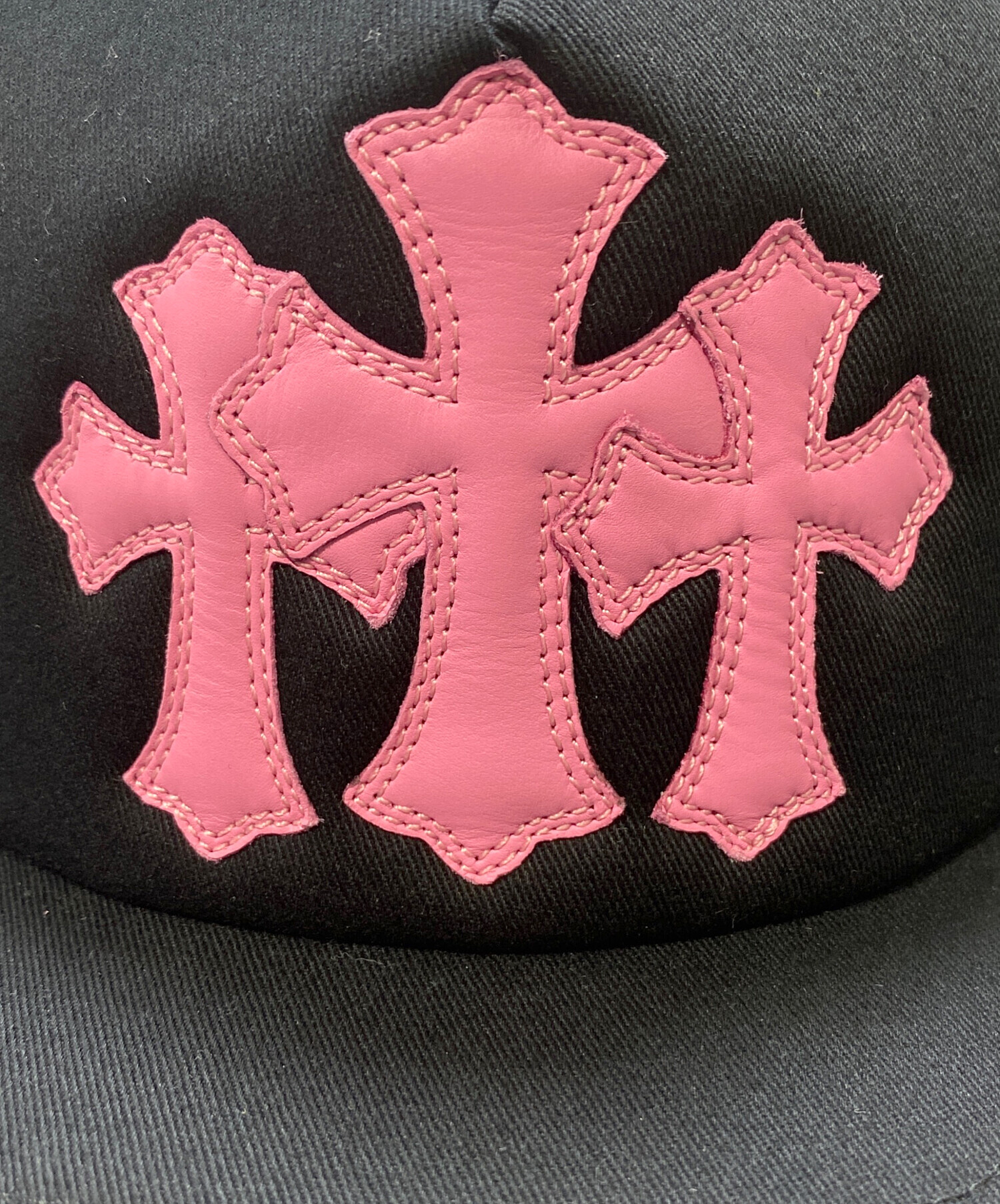 【中古・未使用】クロムハーツ CHROME HEARTS トリプルクロス トラッカーキャップ 中古・古着通販】CHROME HEARTS (クロムハーツ) Triple Cross Patch