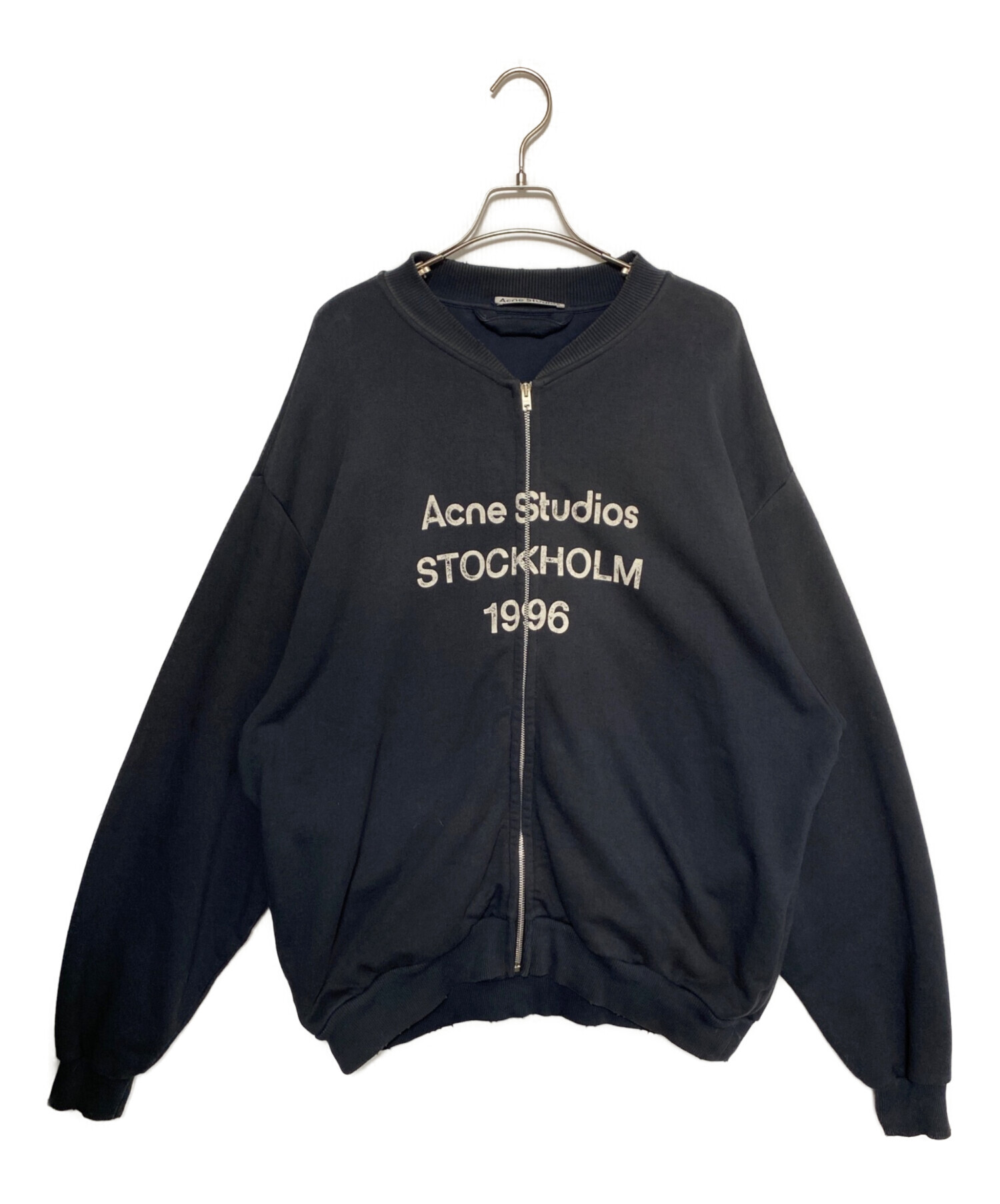 Acne Studios 1996 ヴィンテージ加工 スウェット 長袖 中古・古着通販】ACNE STUDIOS (アクネ ストゥディオズ) 1996 ジップ