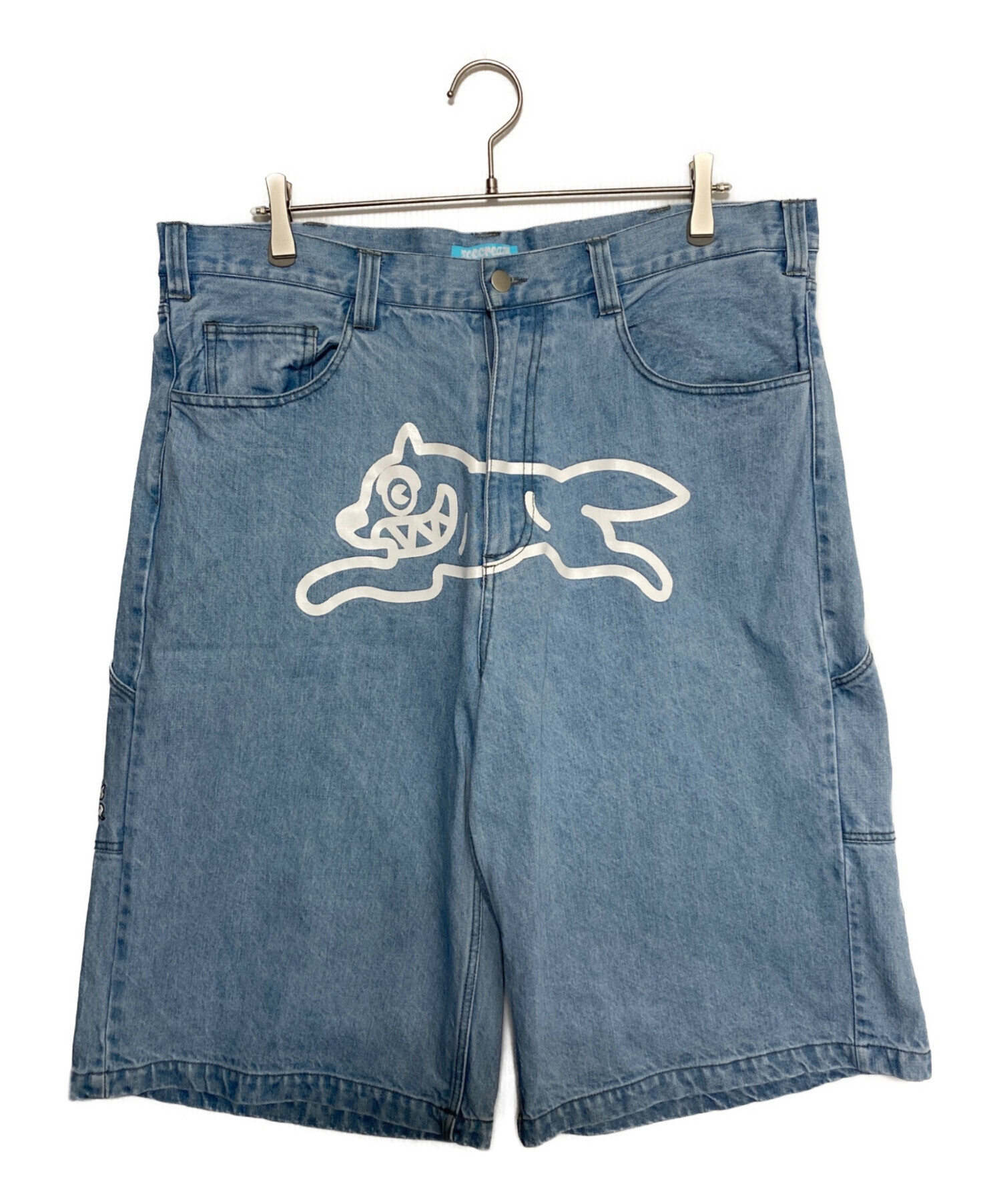 USA 80sバギーデニムハーフデニムシティーボーイスケーター古着 中古・古着通販】Ice Cream (アイスクリーム) Buggy Denim Shorts