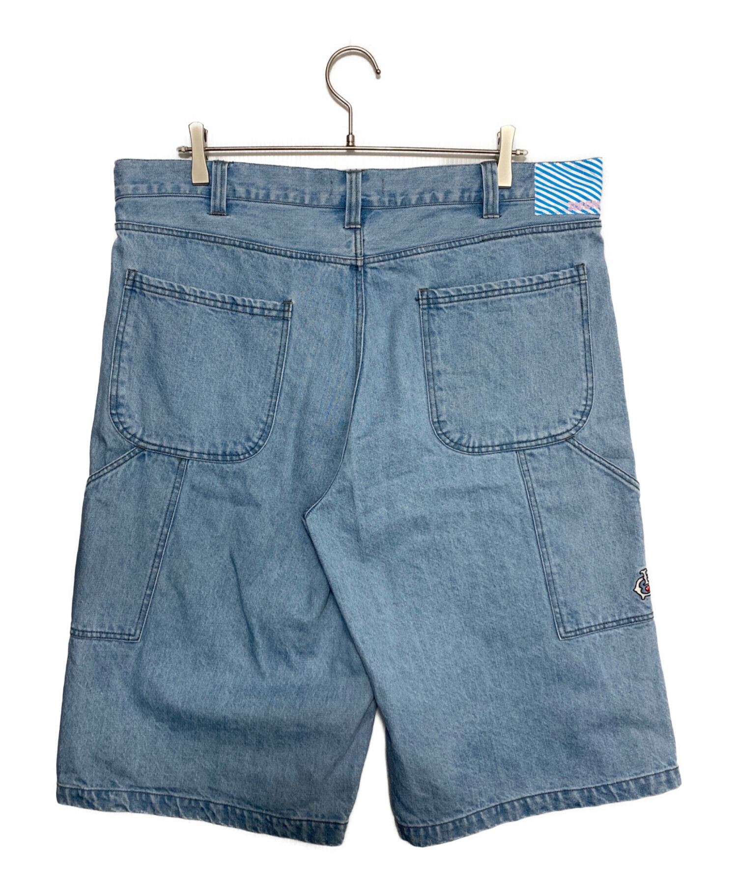 USA 80sバギーデニムハーフデニムシティーボーイスケーター古着 中古・古着通販】Ice Cream (アイスクリーム) Buggy Denim Shorts