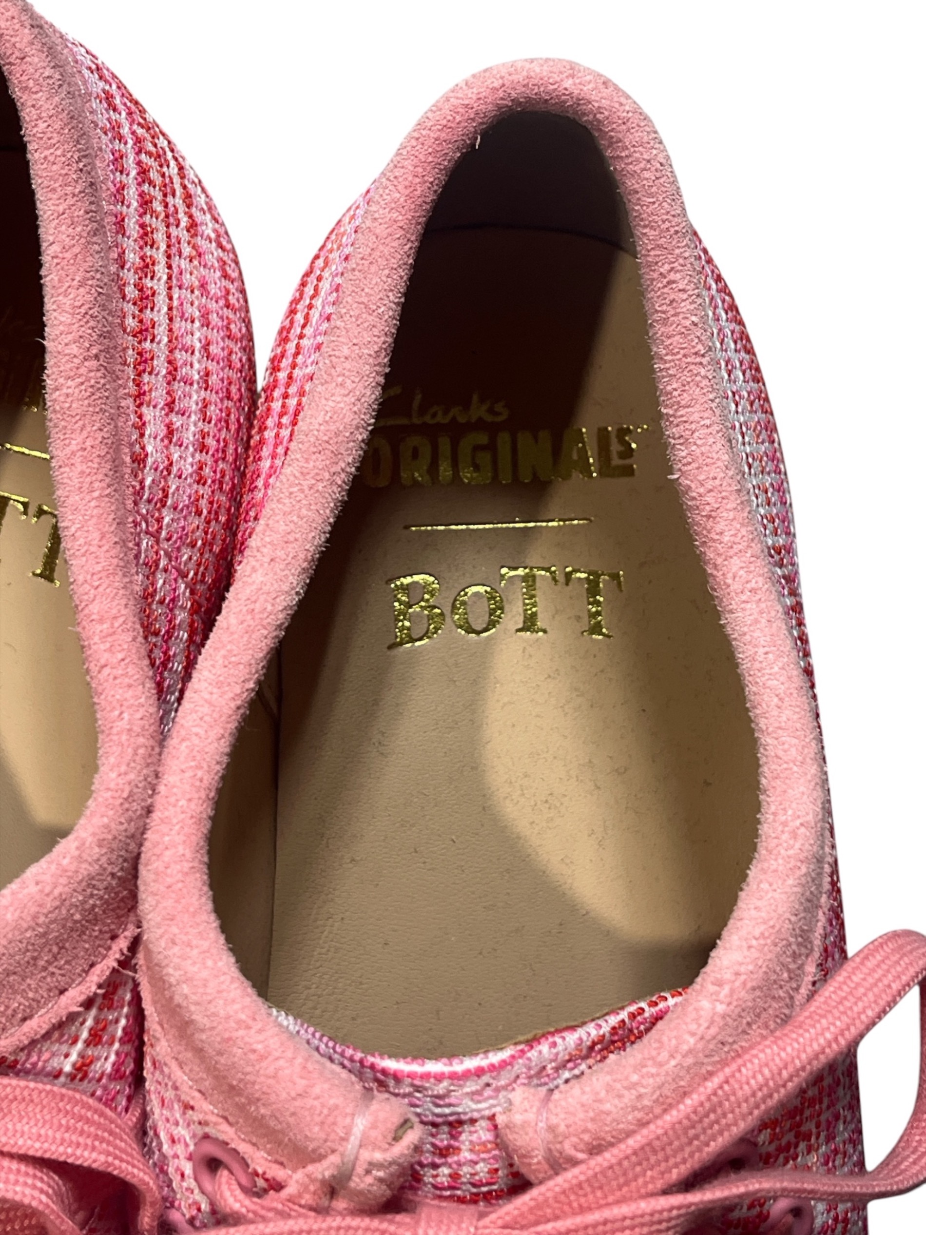 『未使用品』ワラビーエボ　26cm 中古・古着通販】CLARKS (クラークス) BoTT (ボット) Wallabee ピンク