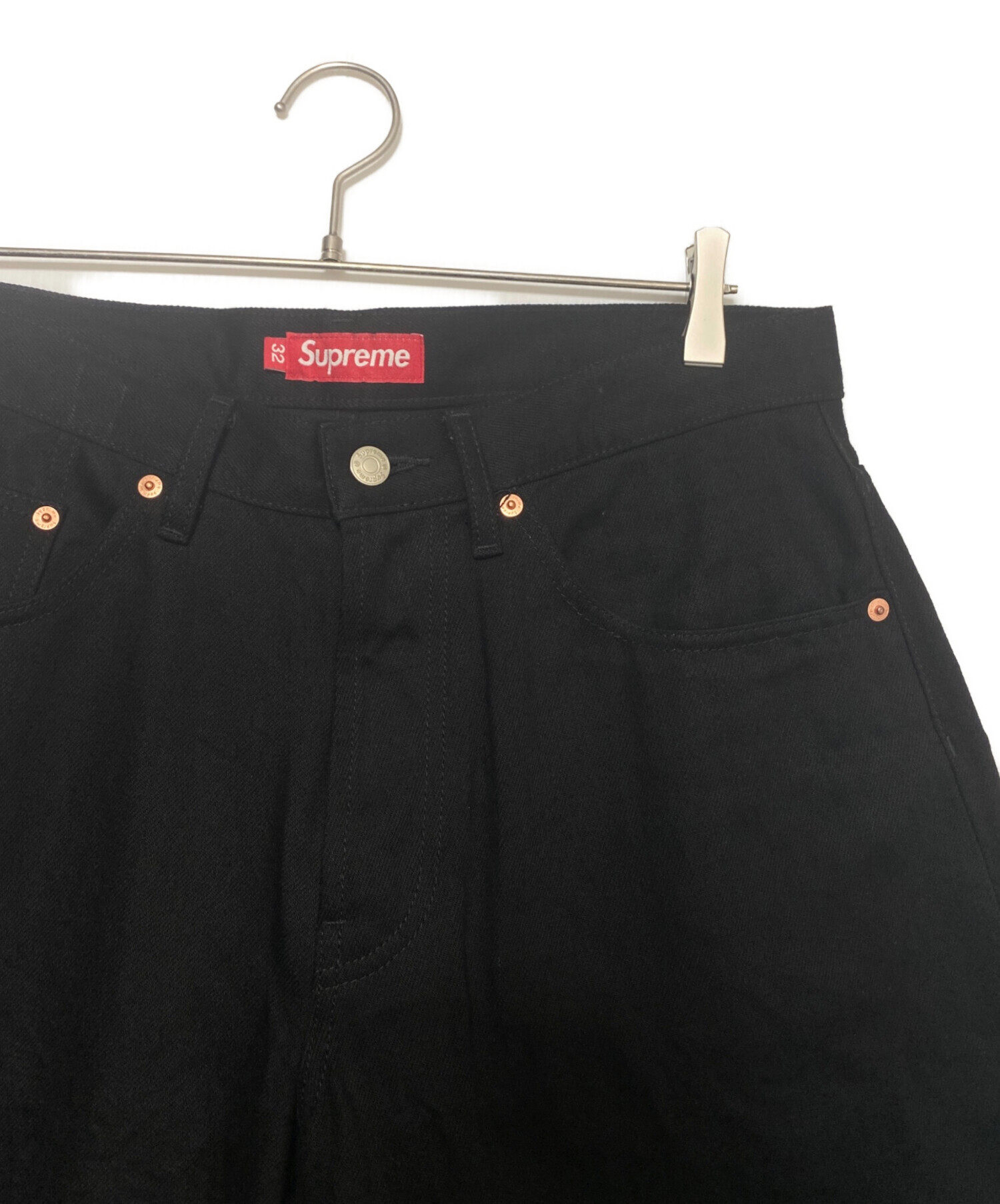 Supreme新作Baggy Selvedge Denim Short黒32美品 中古・古着通販】SUPREME (シュプリーム) Baggy Selvedge Denim Short
