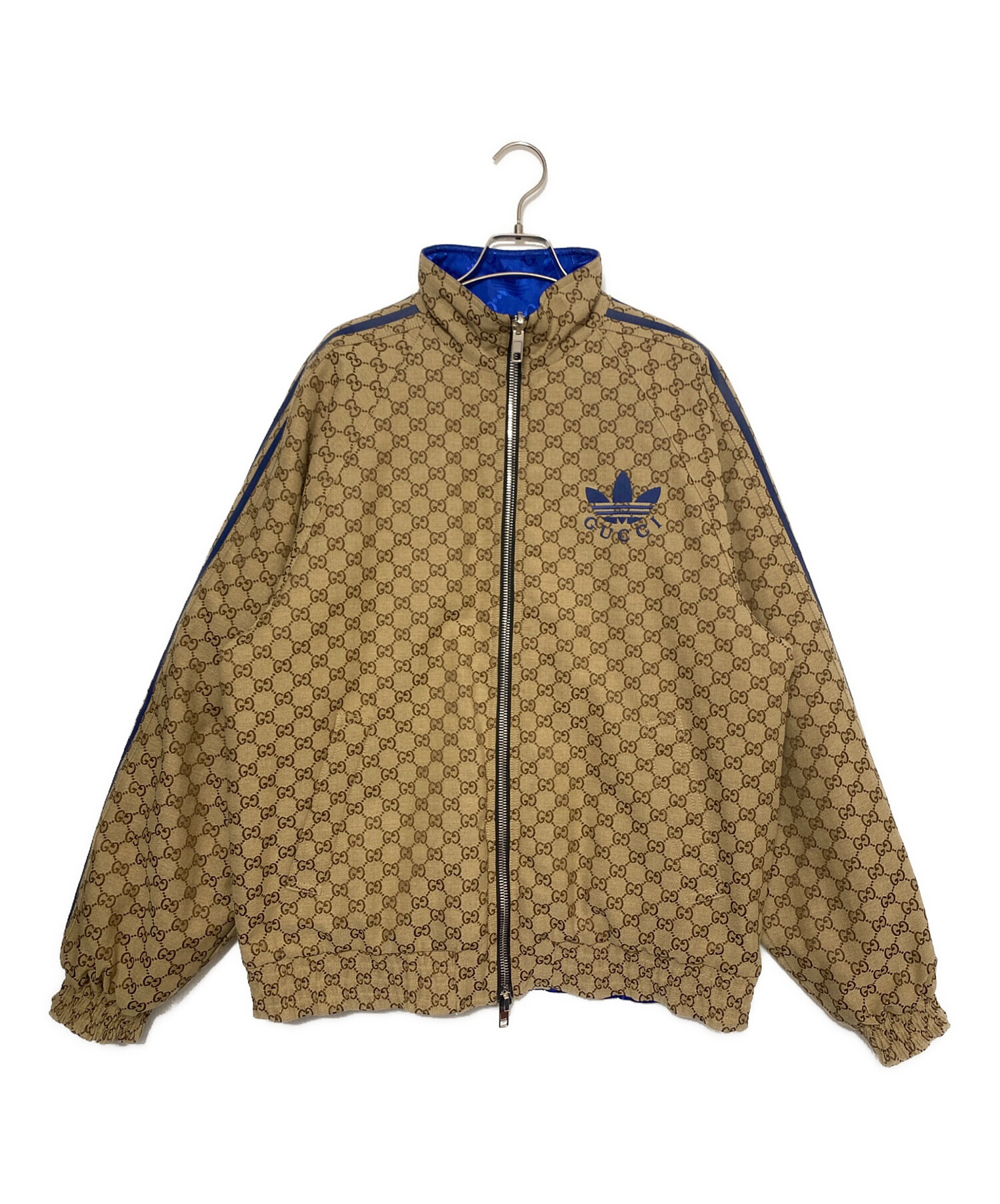 美品 GUCCI グッチ GG柄リバーシブルジャケット yellowbacks着 中古・古着通販】GUCCI (グッチ) adidas (アディダス) Reversible