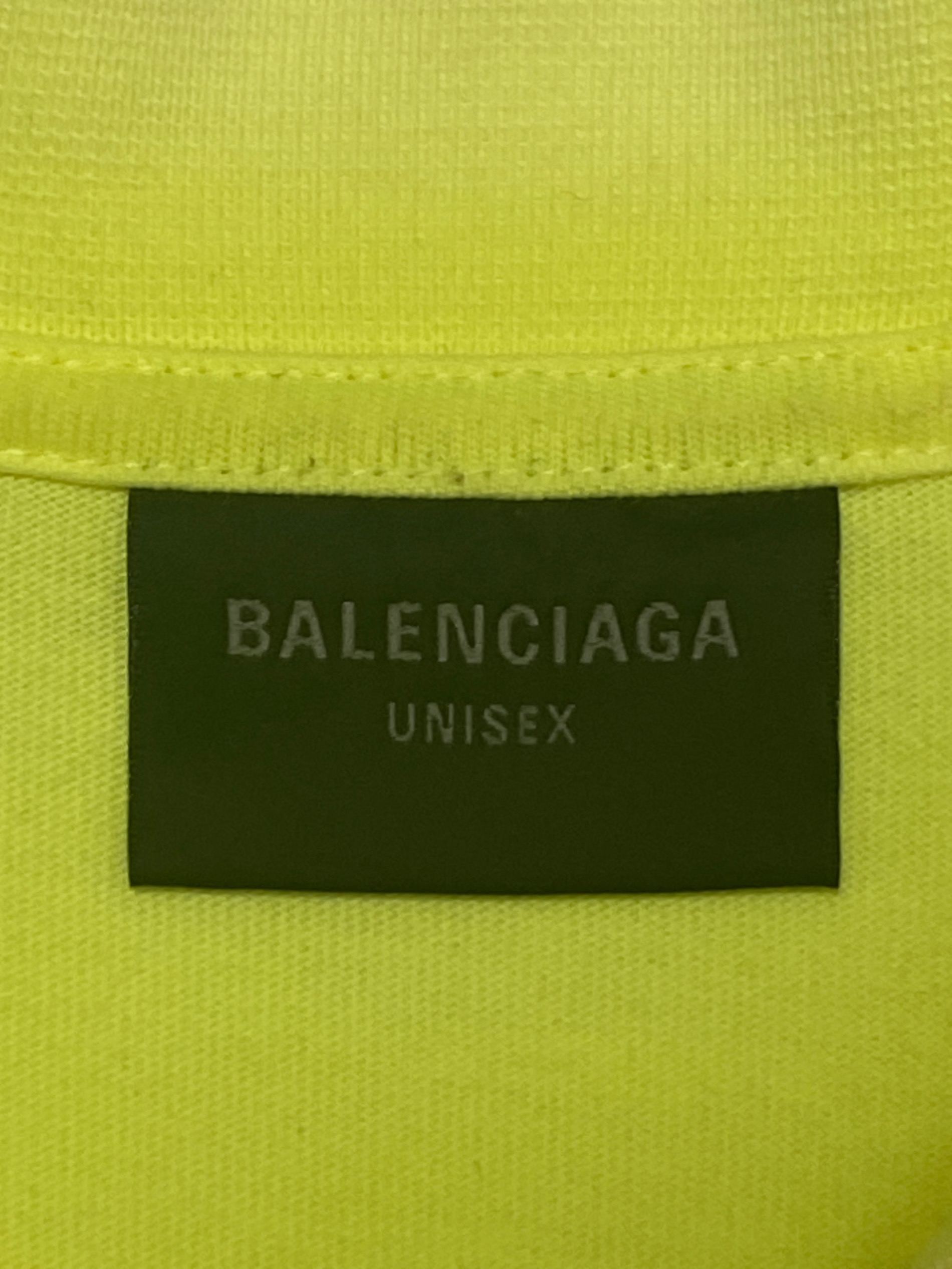 Trefac バレンシアガ 英字 新聞 シャツ BALENCIAGA バレンシアガ 英字