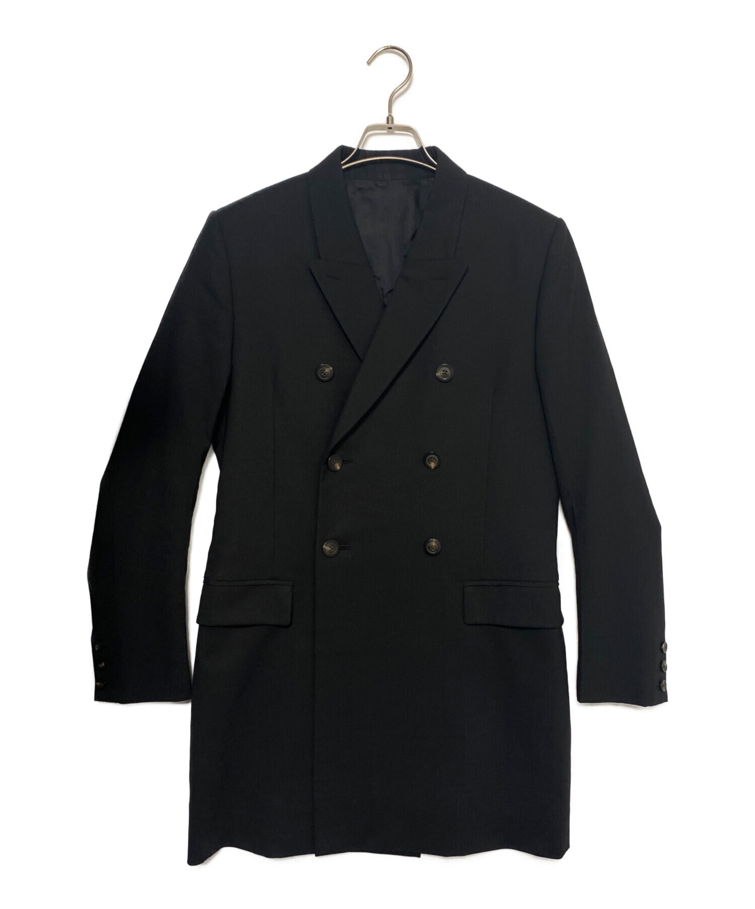 Rickowens テーラードジャケット ブラック イタリア製 中古・古着通販】RICK OWENS (リックオウエンス) 19SS ダブルブレスト