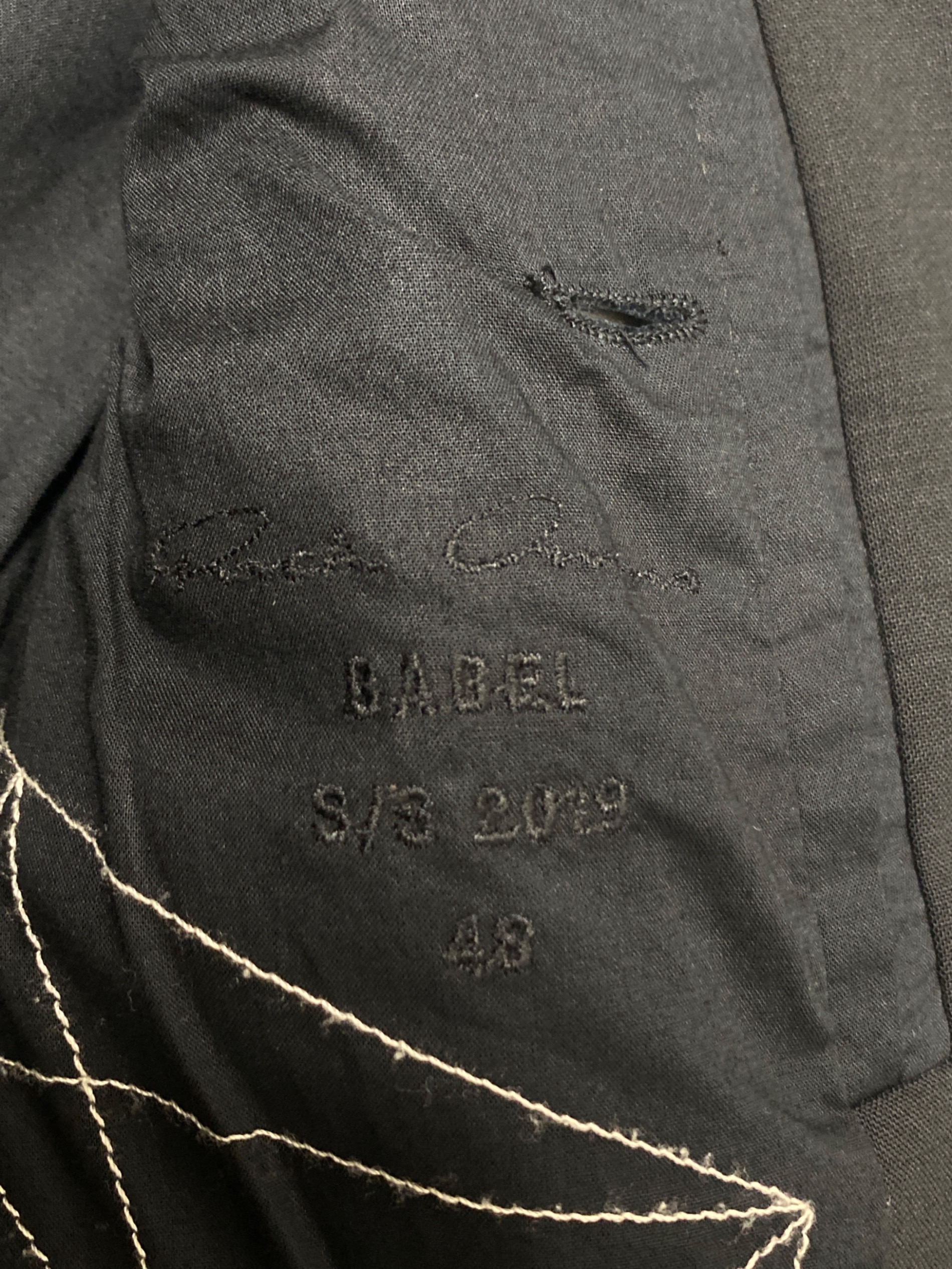 中古・古着通販】RICK OWENS (リックオウエンス) 19SS ダブルブレスト