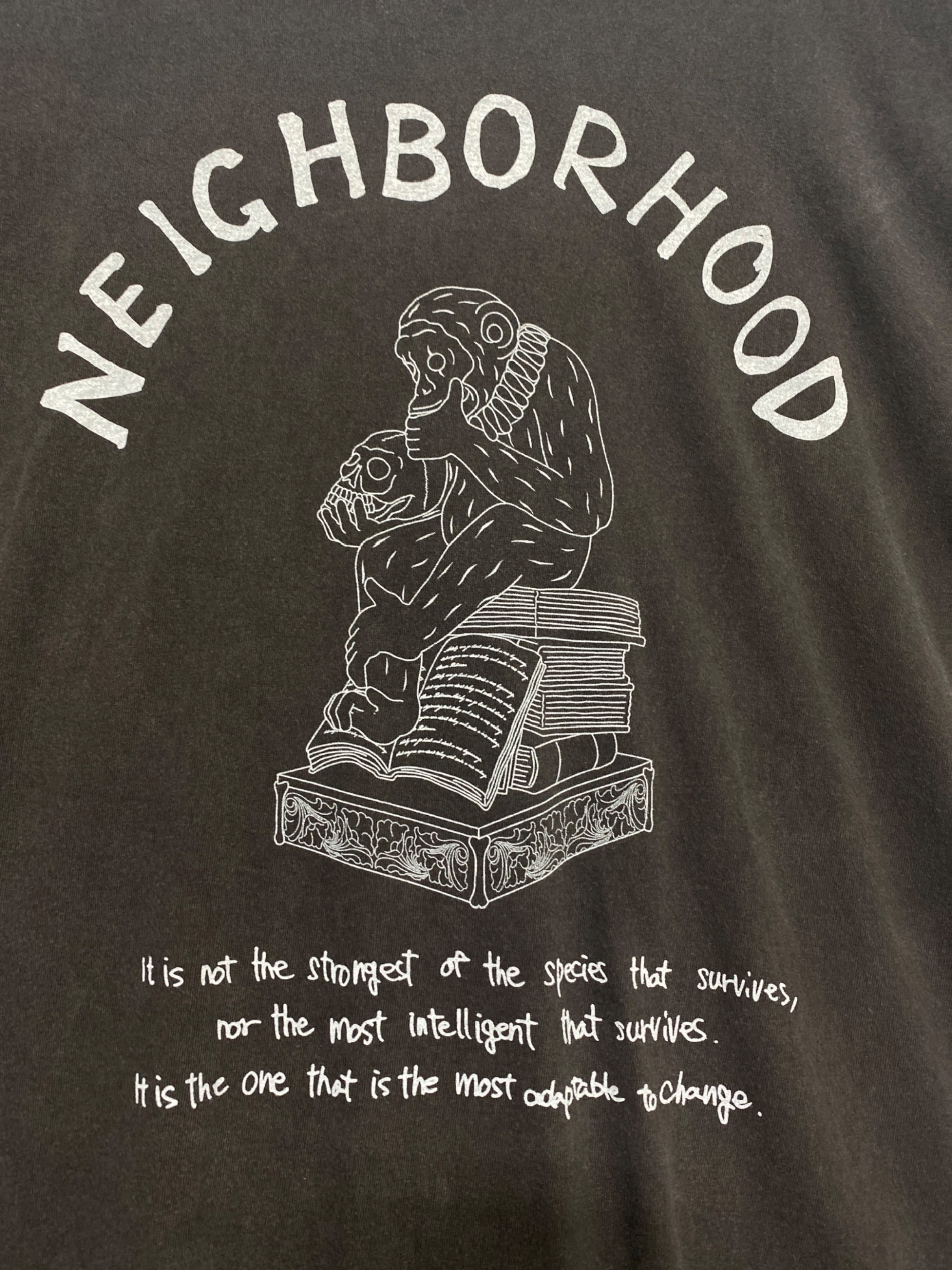 中古・古着通販】NEIGHBORHOOD (ネイバーフッド) NH.TEE SS-11 グレー