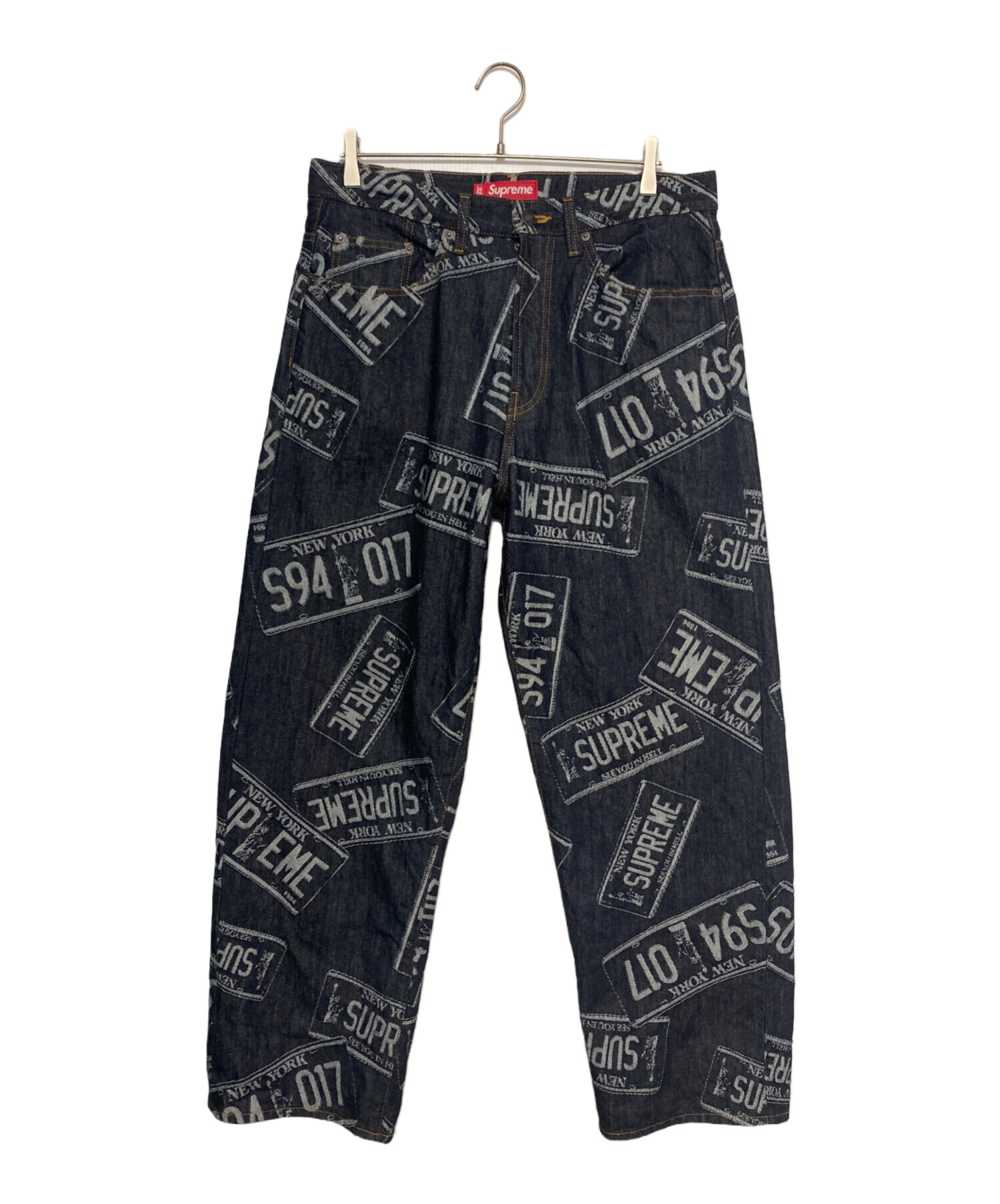 中古・古着通販】SUPREME (シュプリーム) License Plate Baggy Jean