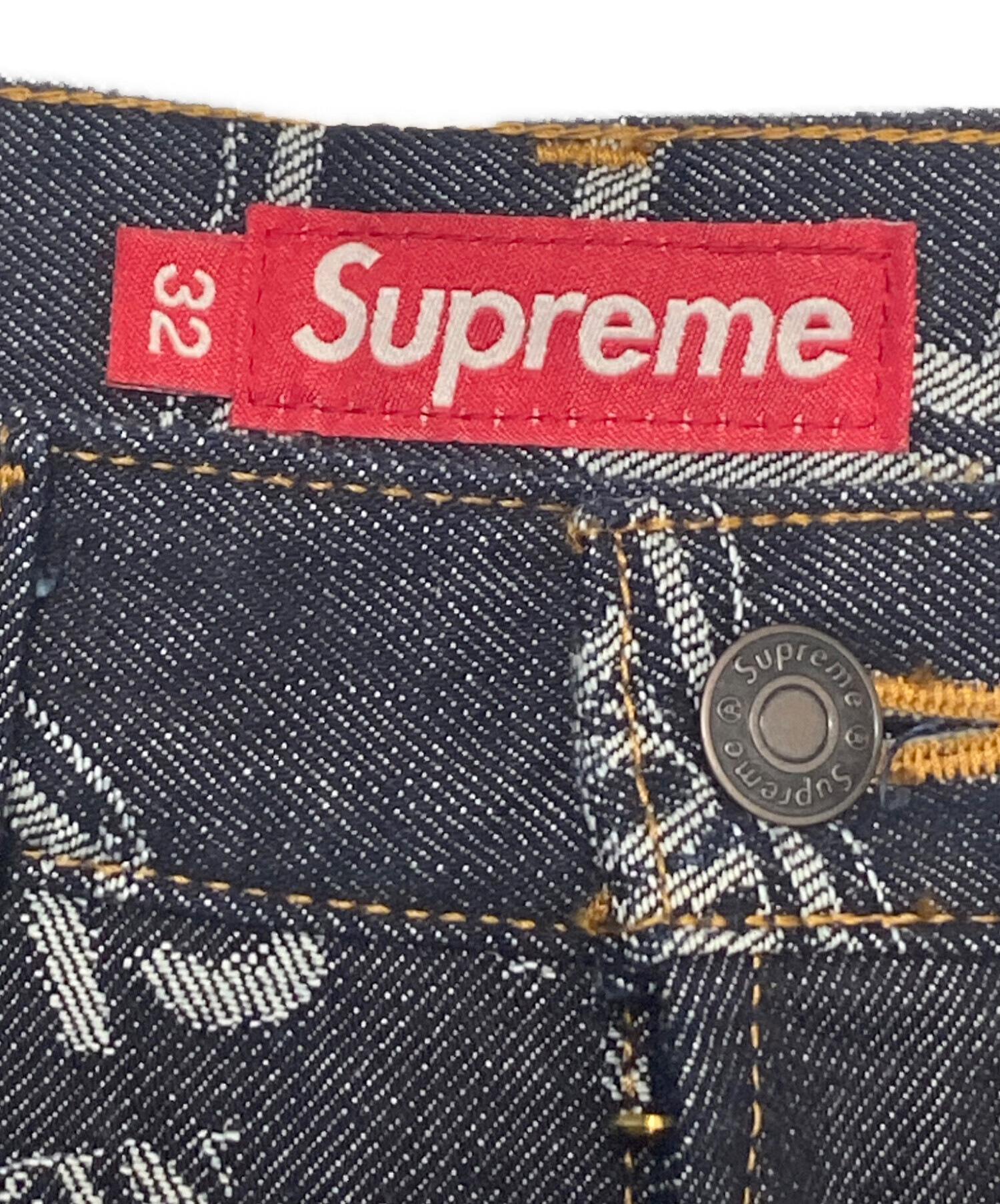 中古・古着通販】SUPREME (シュプリーム) License Plate Baggy Jean