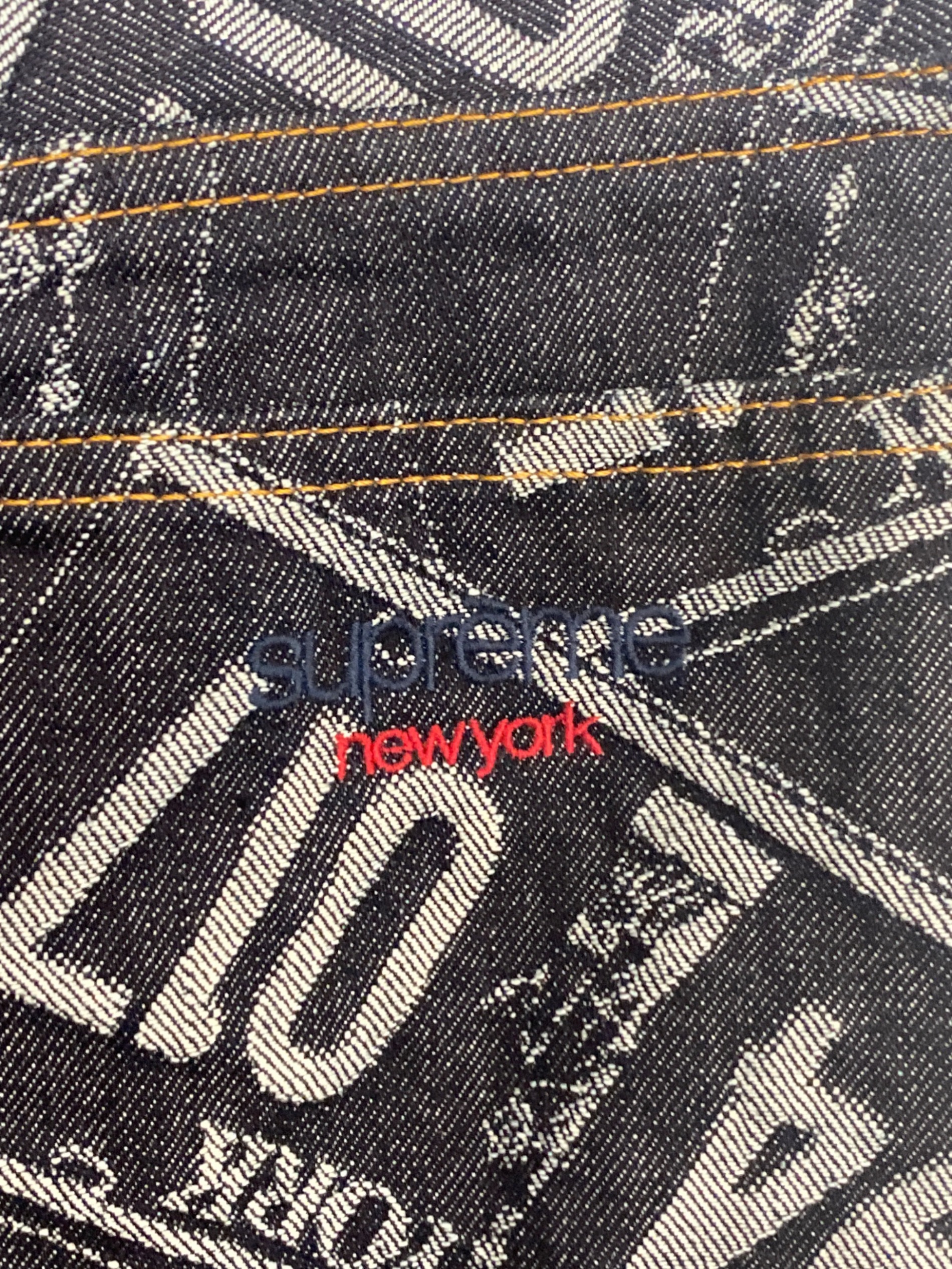 中古・古着通販】SUPREME (シュプリーム) License Plate Baggy Jean