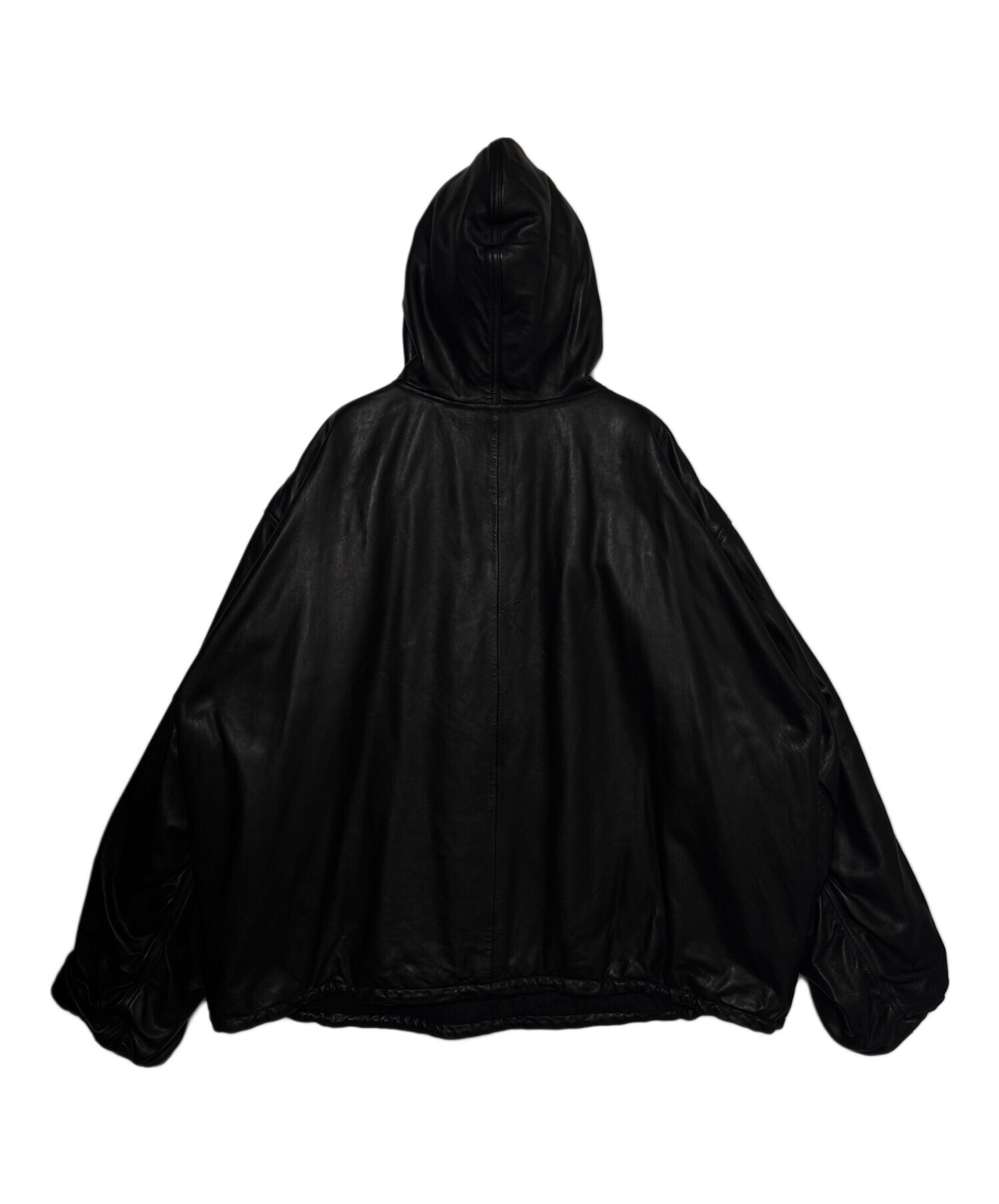 中古・古着通販】BALENCIAGA (バレンシアガ) Oversized Leather Hoodie