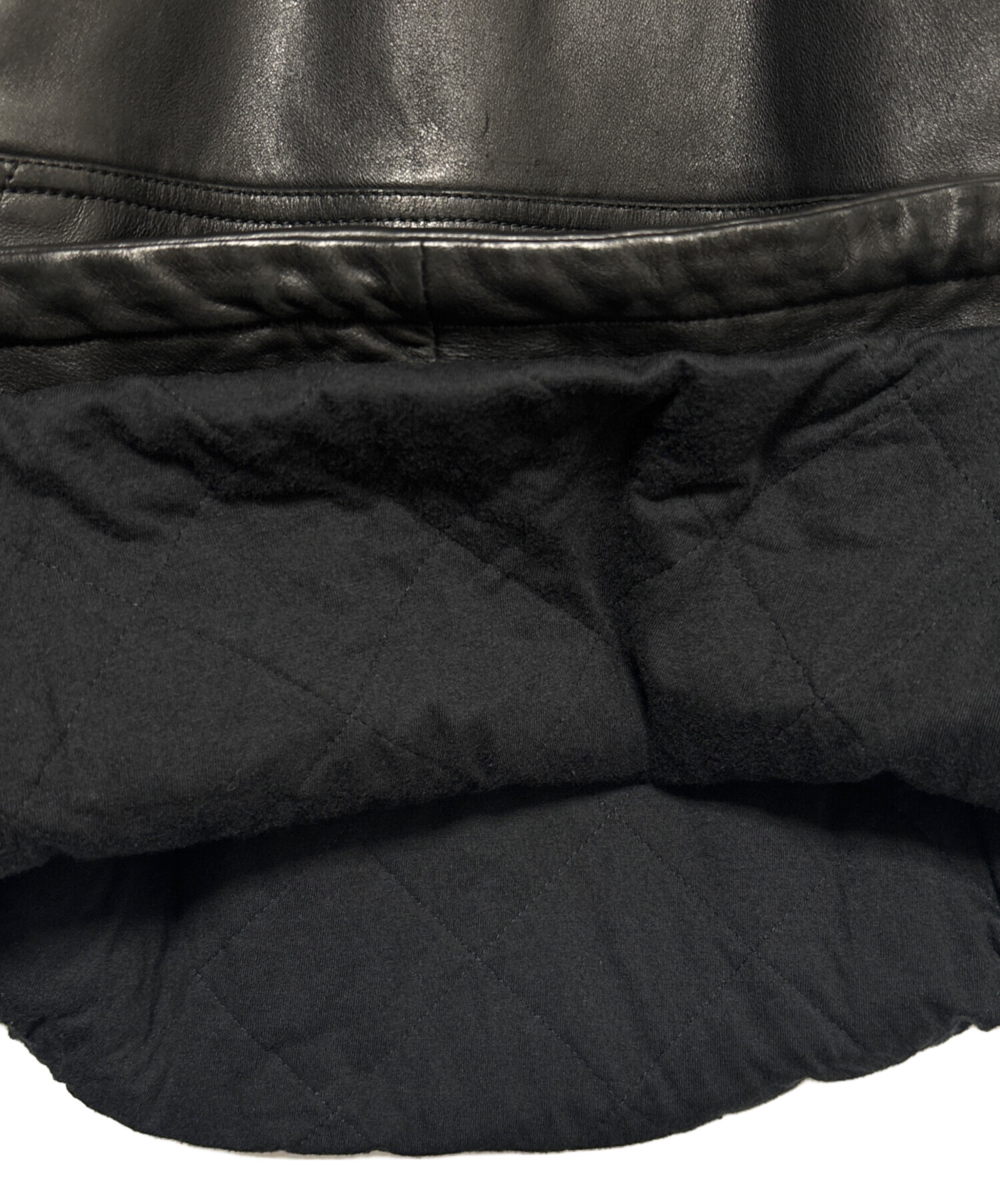中古・古着通販】BALENCIAGA (バレンシアガ) Oversized Leather Hoodie