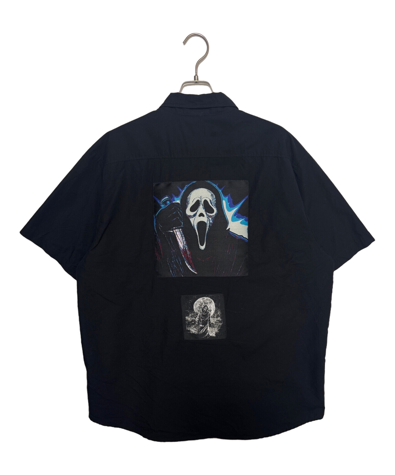 Supreme ワークシャツ ブラック Sサイズ 中古・古着通販】SUPREME (シュプリーム) Ghostface S/S Work Shirt