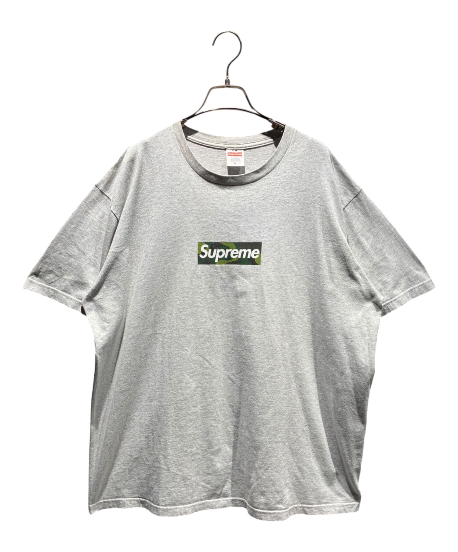 【希少】Supreme Box Logo Tee White カモ柄 23FW 中古・古着通販】SUPREME (シュプリーム) 23FW Box Logo Tee グレー
