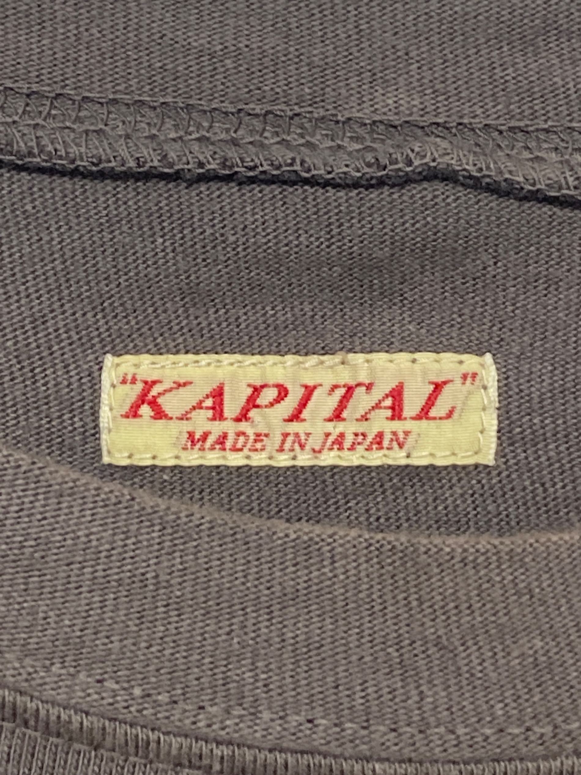 中古・古着通販】KAPITAL (キャピタル) BURNING PIANO | Crew T-shirt