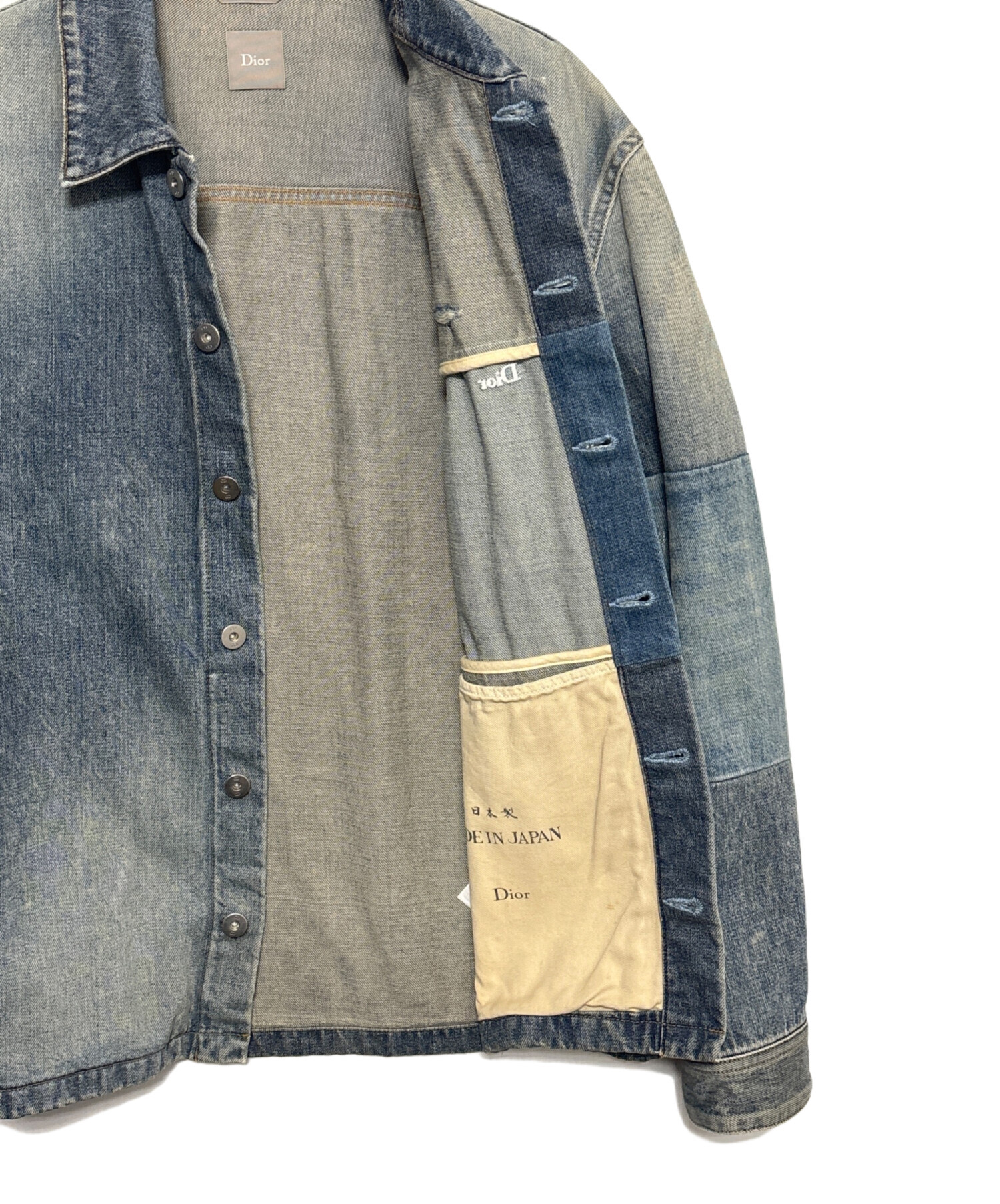 中古・古着通販】DIOR (ディオール) 26SS Patchwork Effect Overshirt