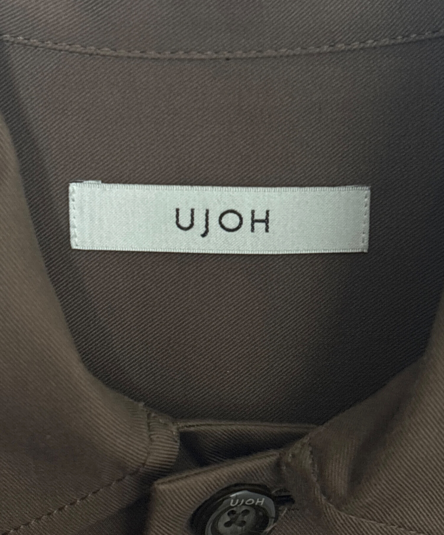 中古・古着通販】Ujoh (ウジョー) CPO BOX Shirt Blouson ブラウン