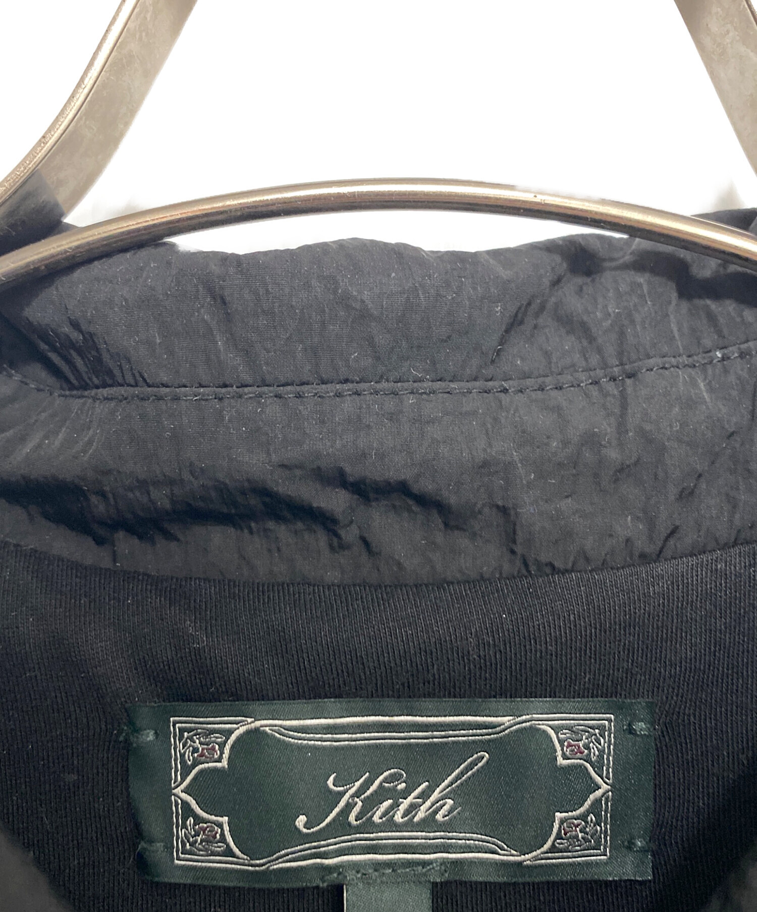 中古・古着通販】KITH (キス) ナイロンジャケット ブラック サイズ:L