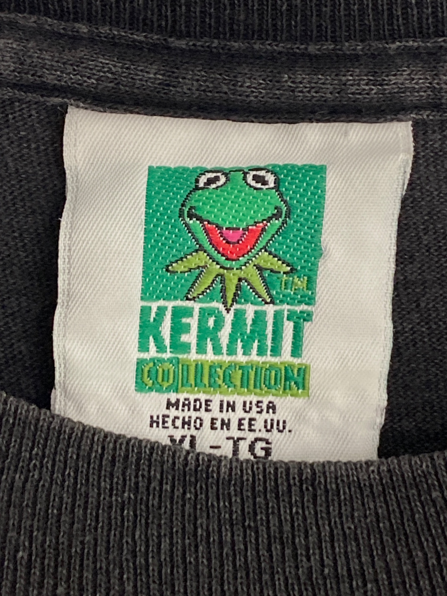 中古・古着通販】Kermit (カーミット) 90sカーミットTシャツ ブラック
