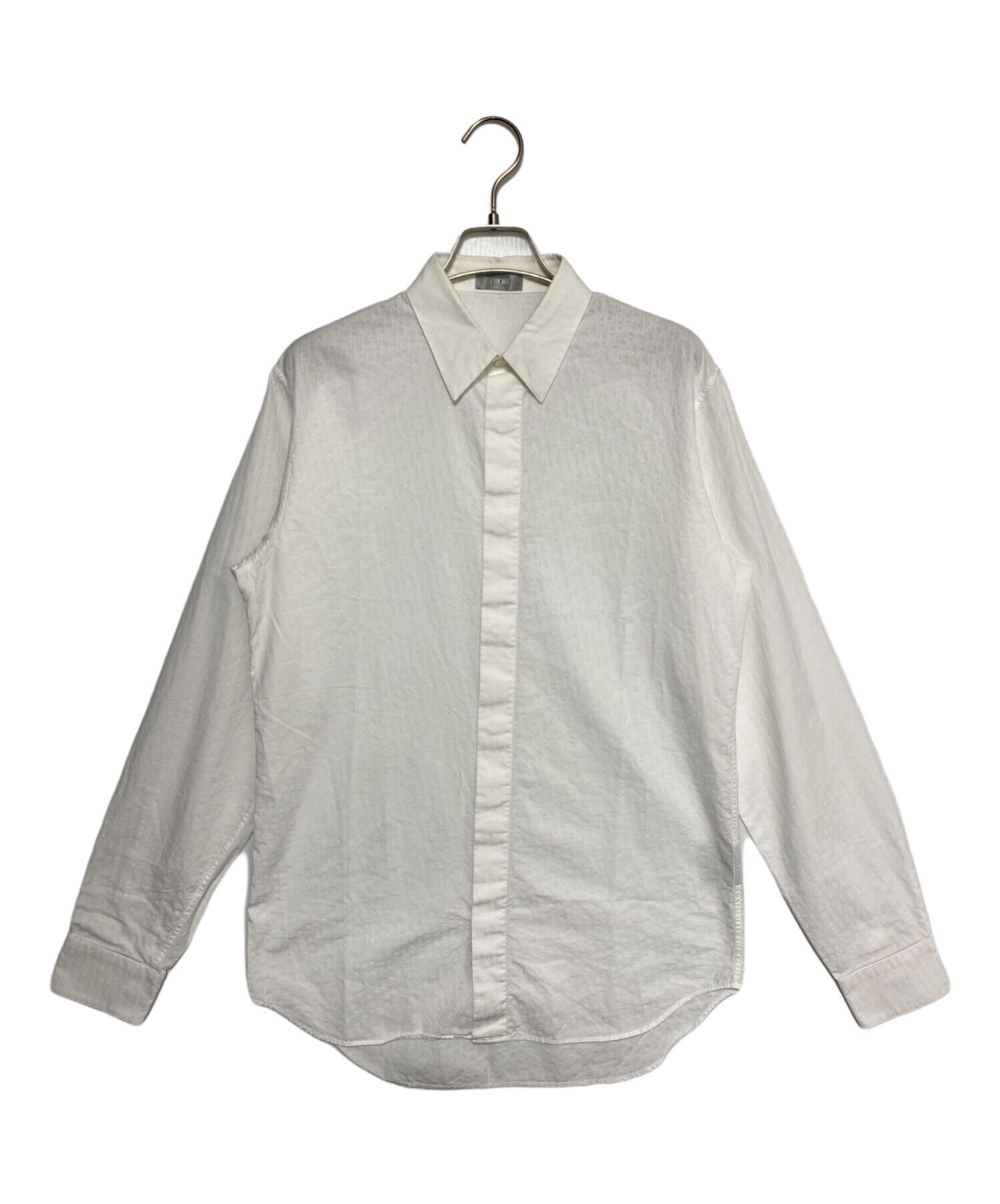 中古・古着通販】Dior (ディオール) Oblique Shirt Cotton Jacquard