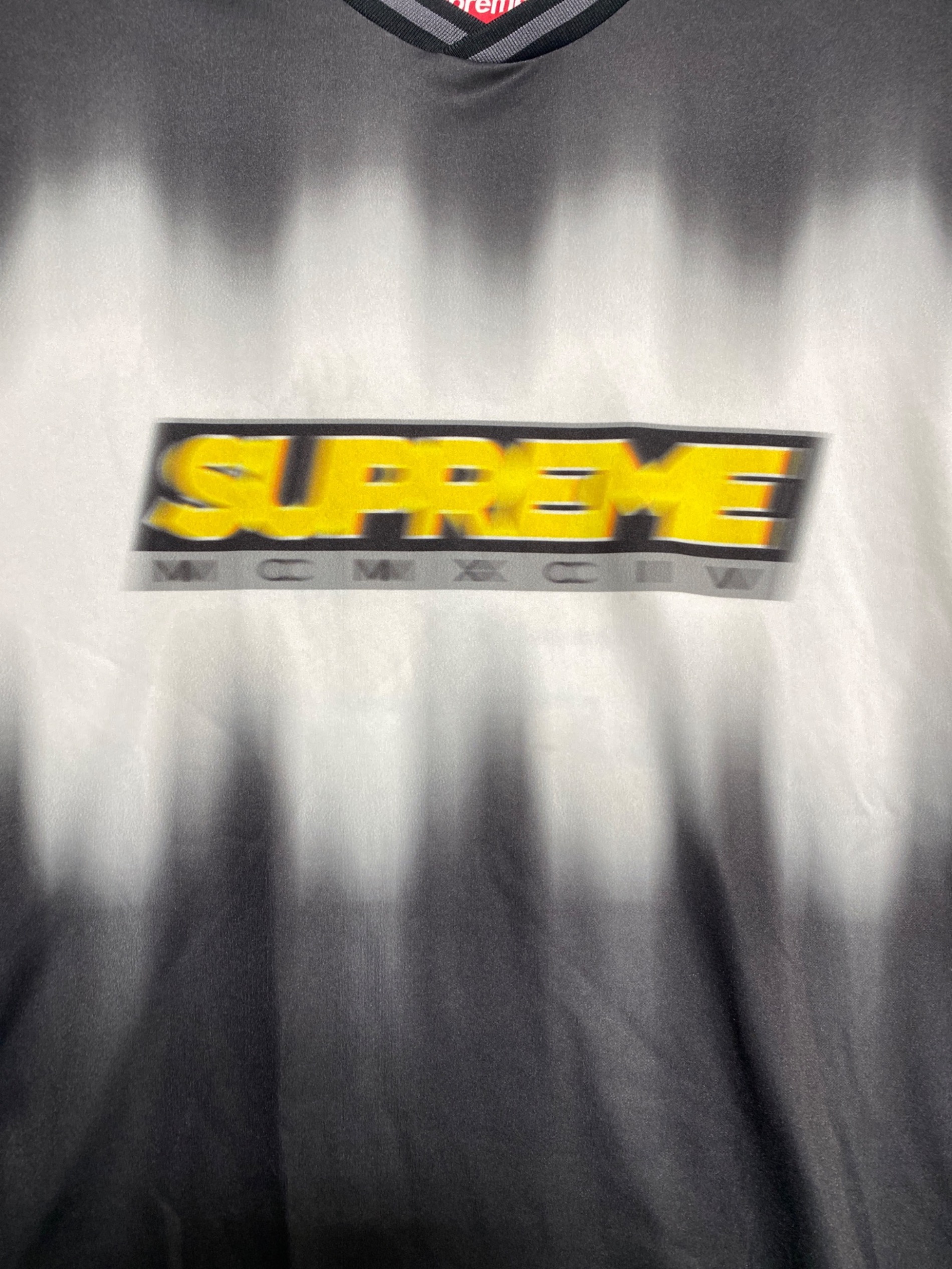 中古・古着通販】SUPREME (シュプリーム) BLUR SOCCER JERSEY グレー