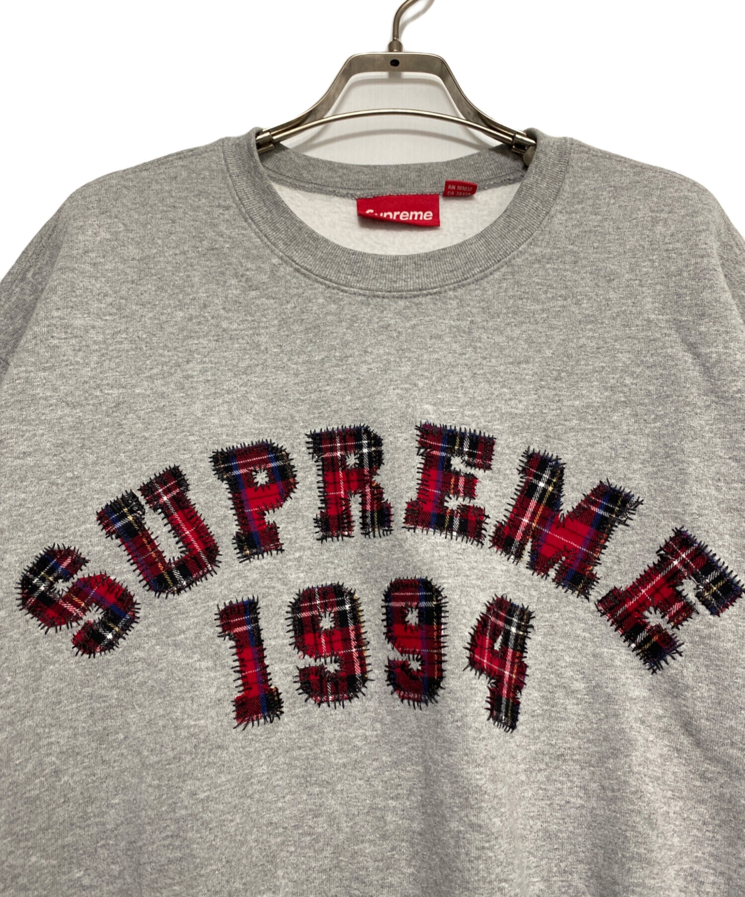 中古・古着通販】Supreme (シュプリーム) 26SS Plaid Arc Crewneck